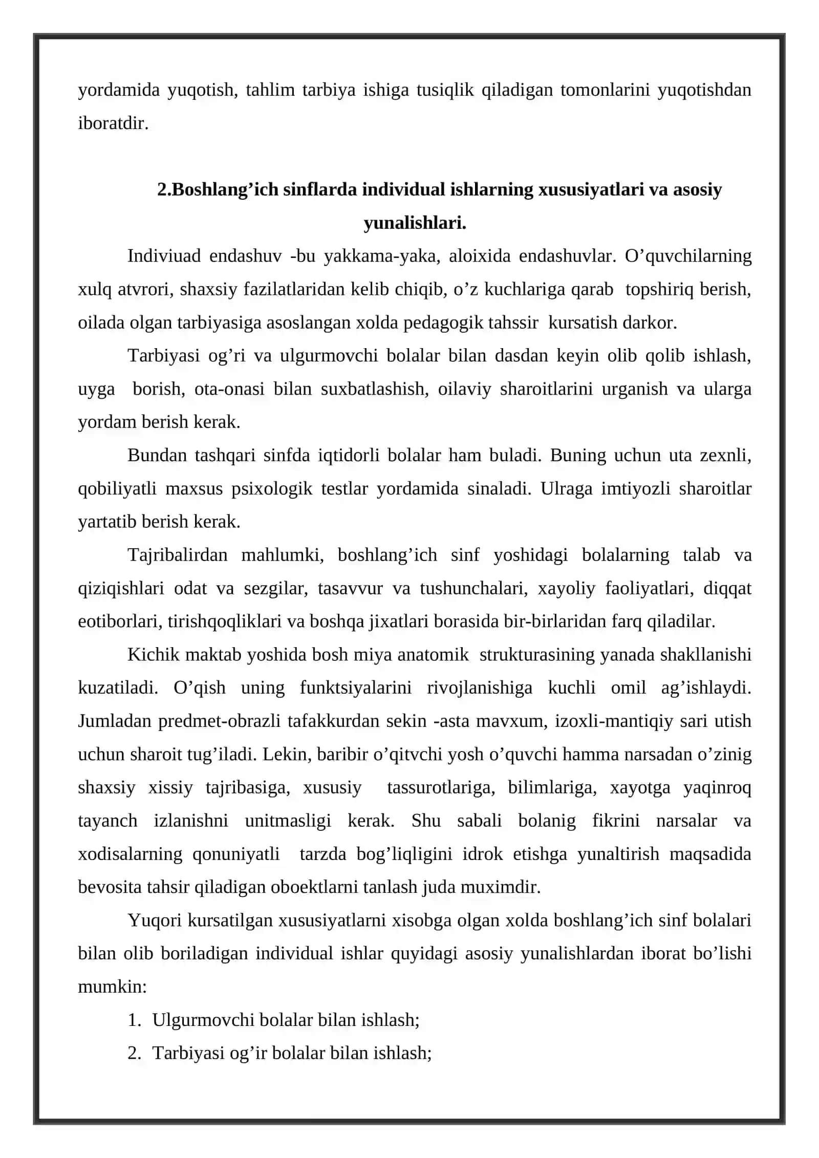 O'qituvchining indibidual uslubi 3