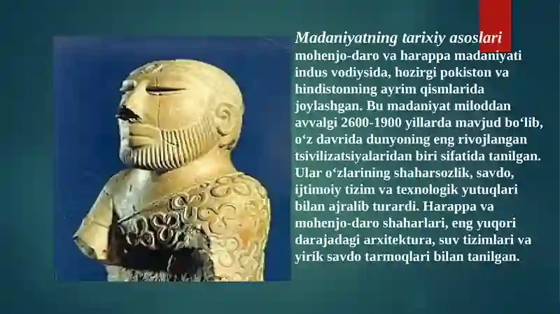 Mohenjo-Daro va Xarappa madaniyati 3