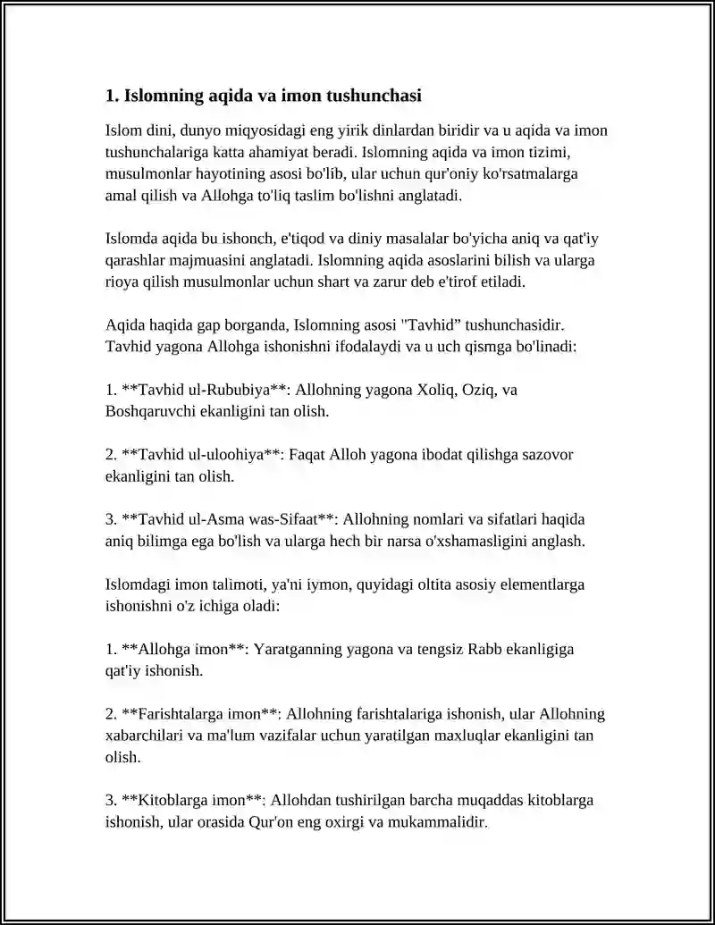 ISLOM DINI 3