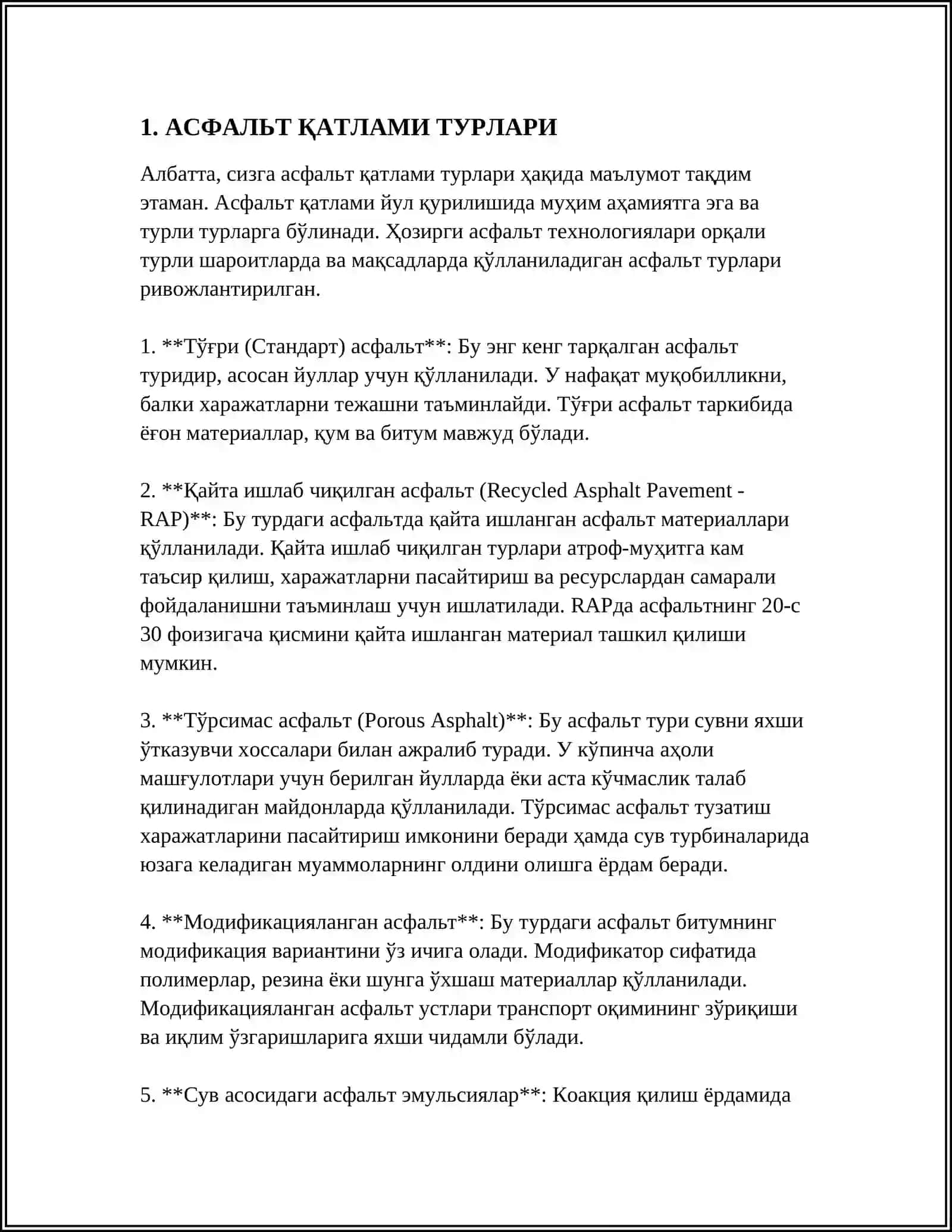 ASFALTABETON TURLARI 3