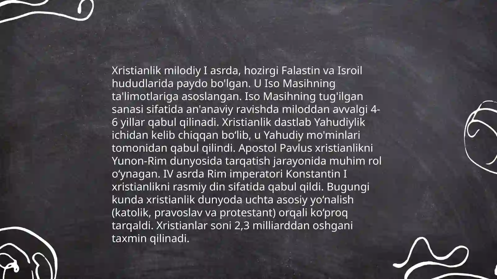 Xristianlik dini 3