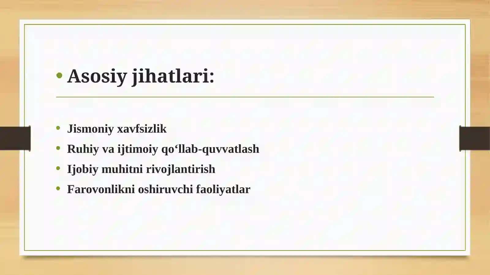 Ta'lim muassasalarida talabalarning ruhiy salomatligi va hissiy farovonligini qo'llab-quvvatlash 3