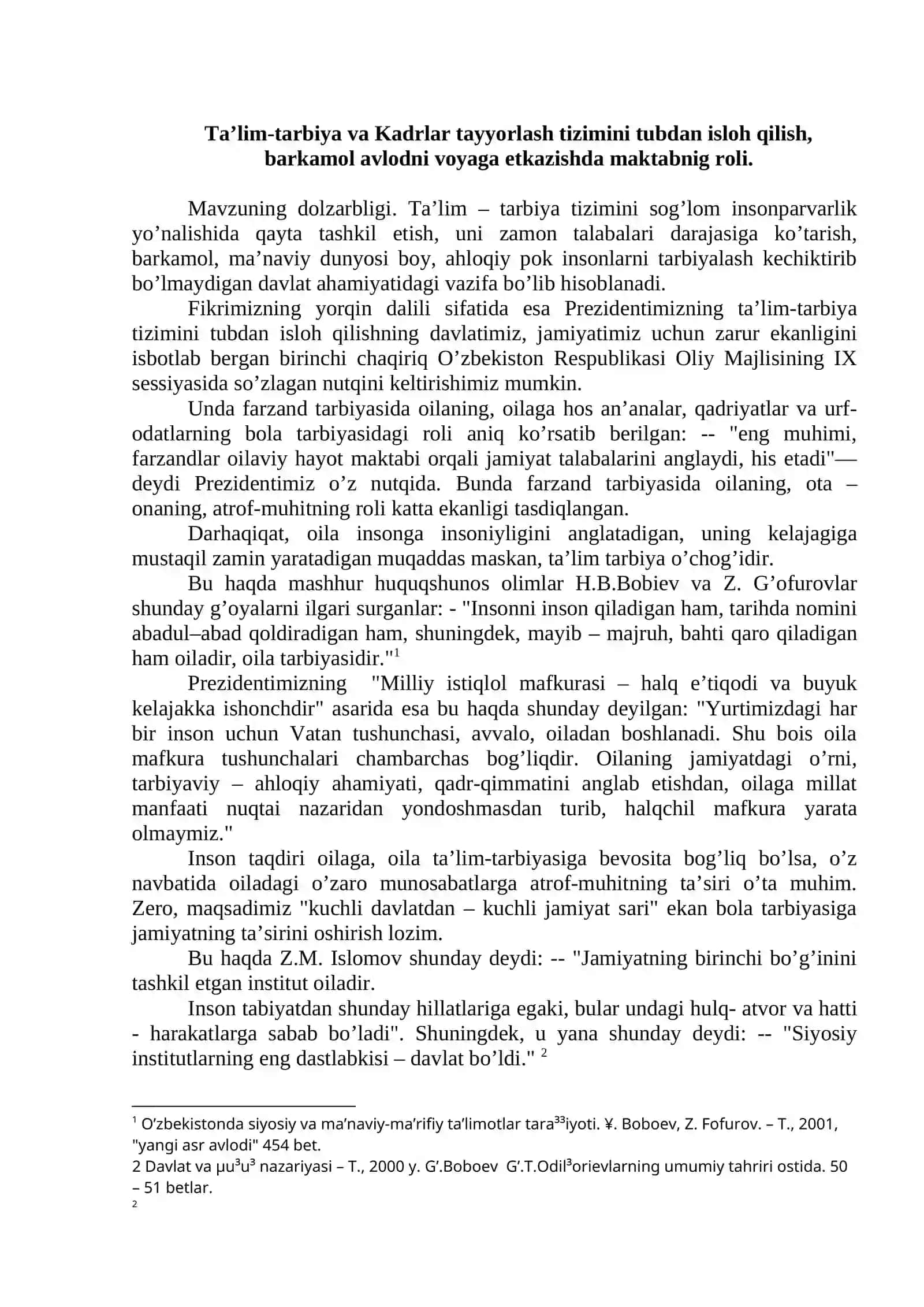 KADRLAR TAYYORLASH MILLIY DASTURIDA TA'LIM-TARBIYA MASALALARI 3
