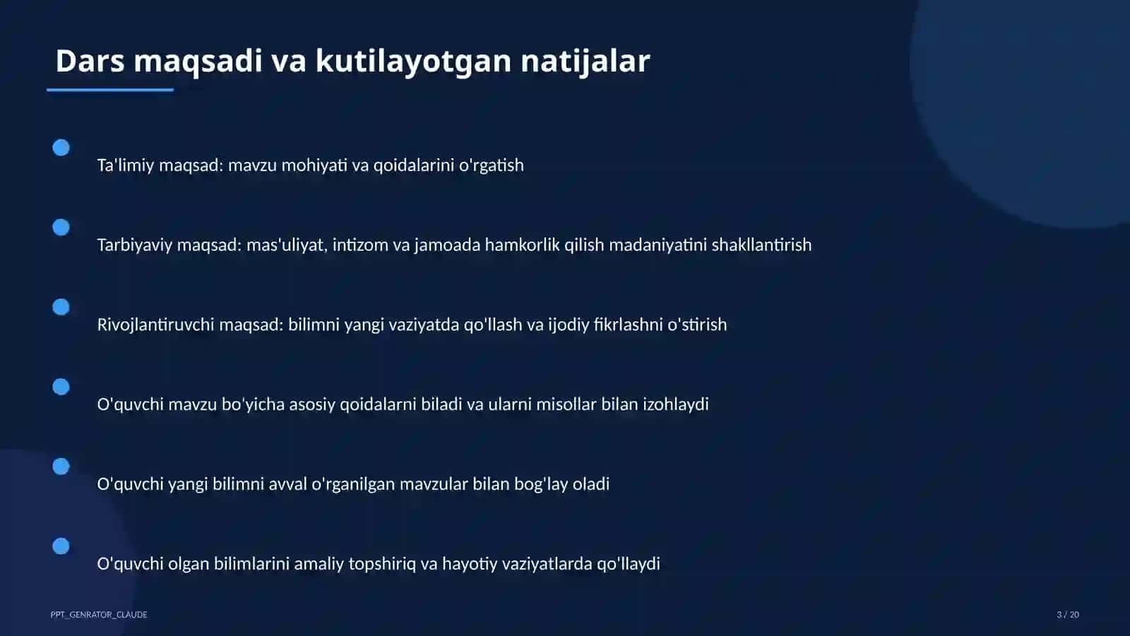 Hosila yordamida funksiyani tekshirish (11-sinf) 3