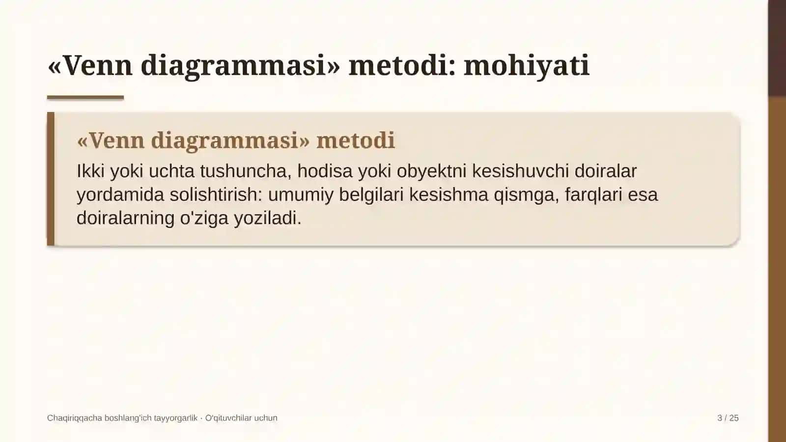 chaqiriqqacha boshlang'ich tayyorgarlik darslarida venn diagrammasi metodidan foydalanish 1239 3