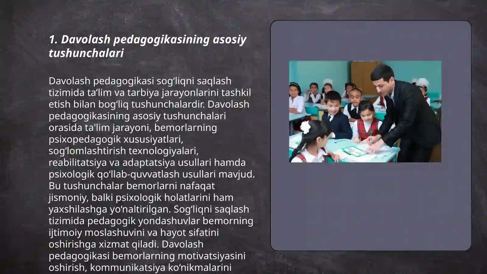 Davolash pedagogikasining xorijiy va mahalliy tajribasi 3