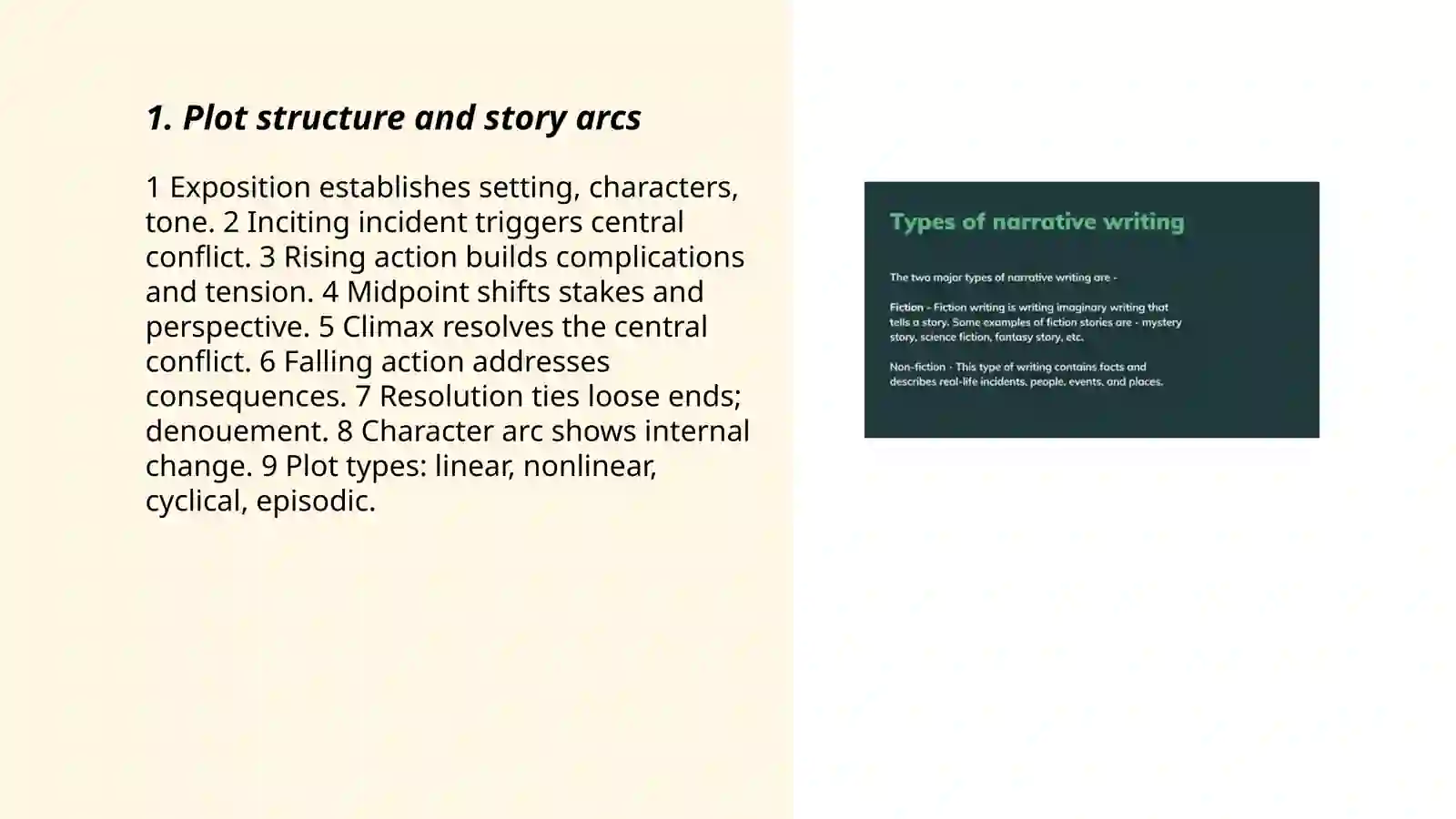 Narrative Fiction 3