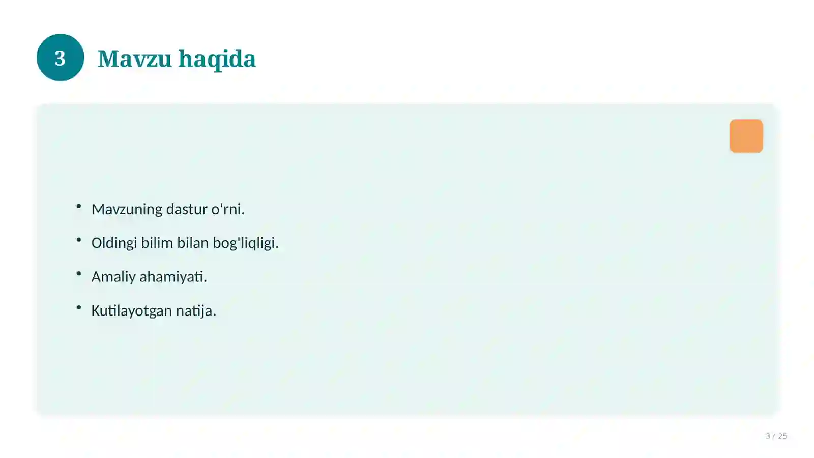 Fizika fanidan 9-sinf uchun ochiq dars ishlanmasi 3