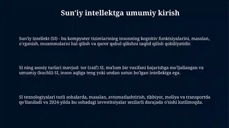 Sun'iy intellekt 3