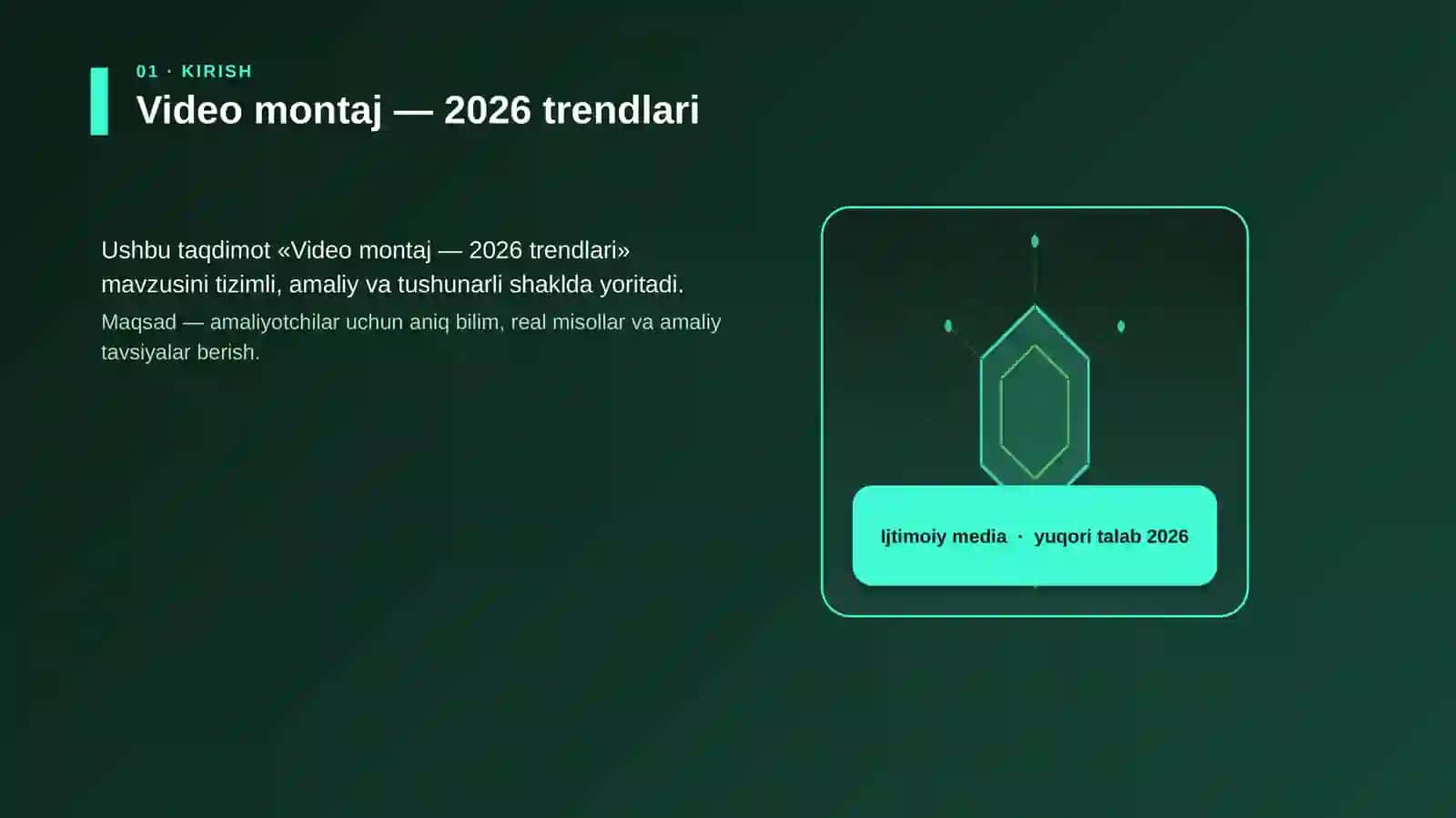 Video montaj — 2026 trendlari 3