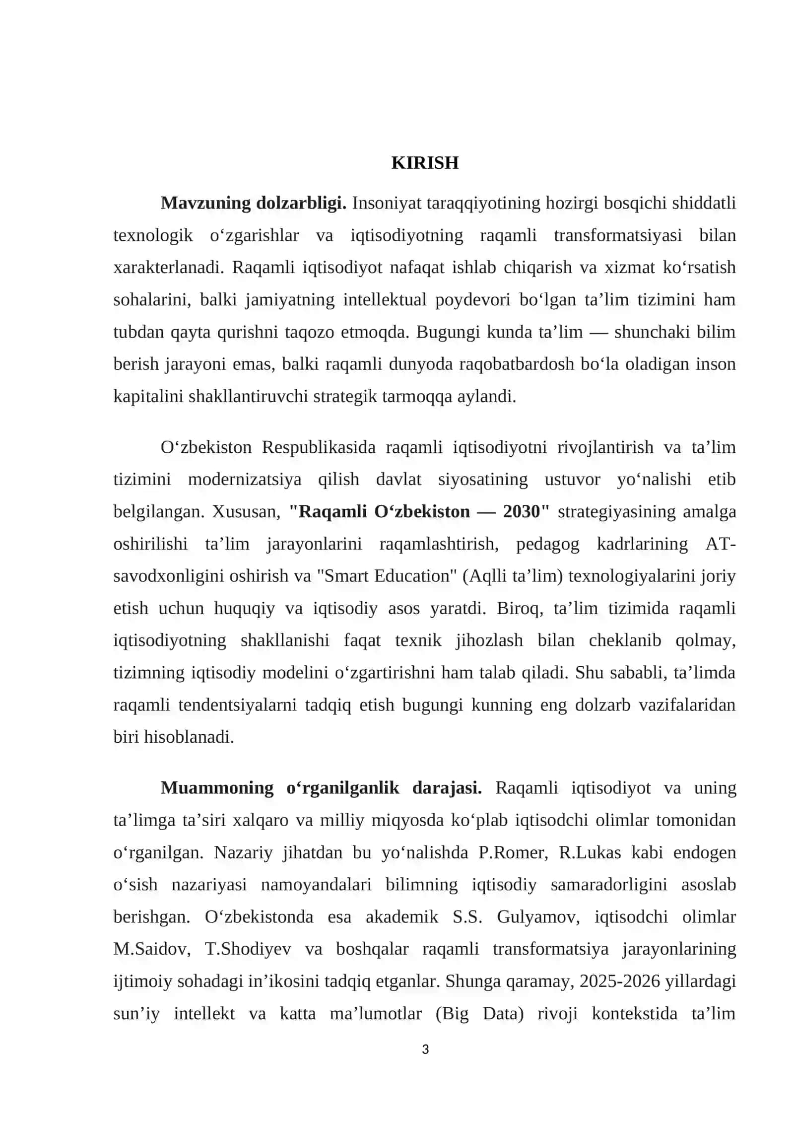 Raqamli ta’lim muhitini shakllantirishning me’yoriy-huquqiy asoslari 3