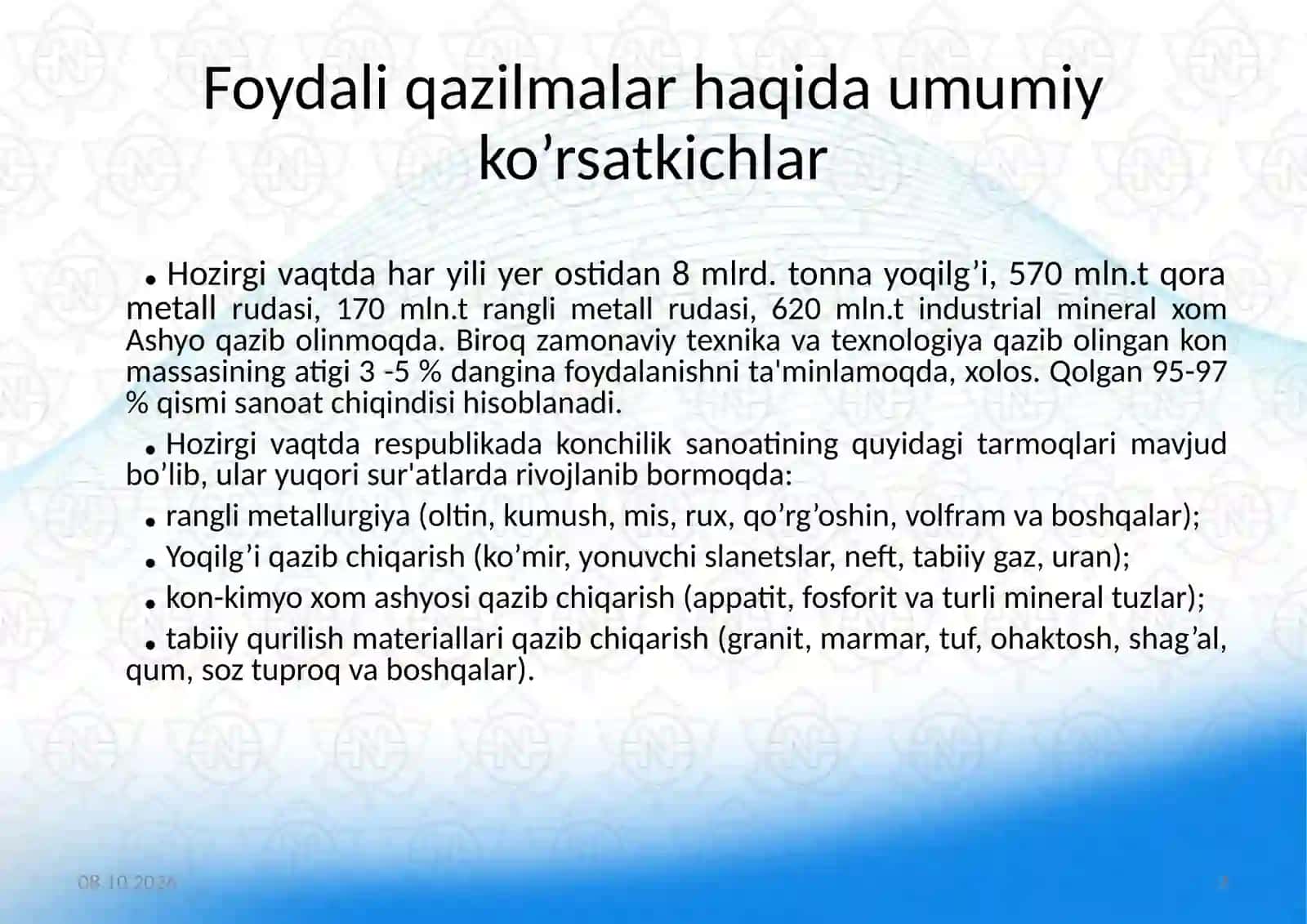 Metallar miqdorini optik analiz usullarida aniqlash 3