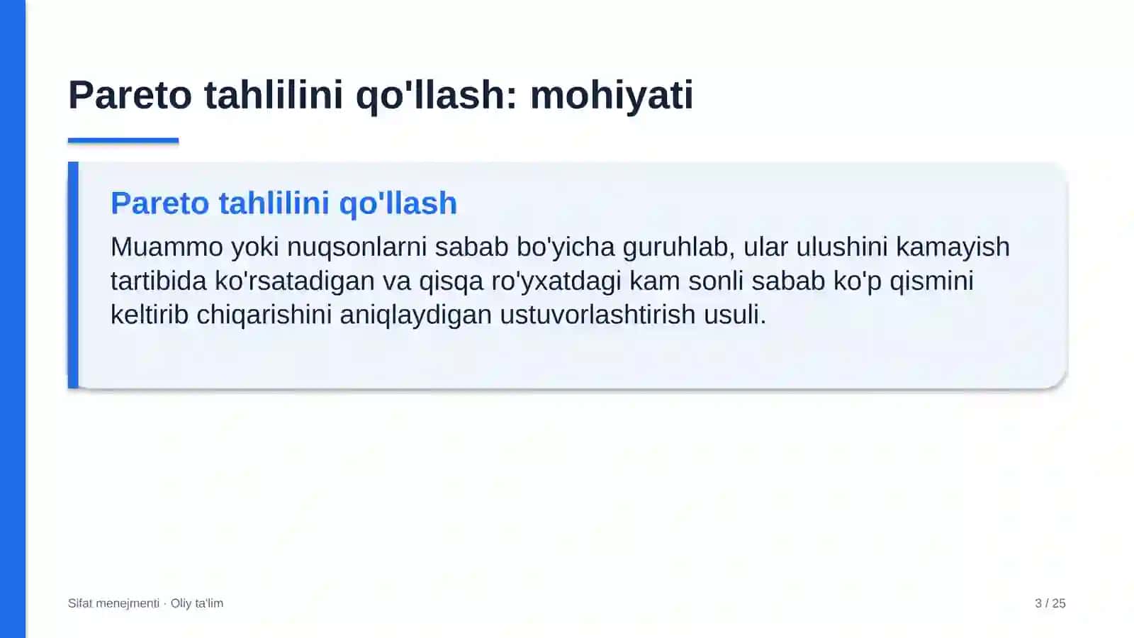 yer osti gaz omborlarida pareto tahlilini qo'llash 7529 3