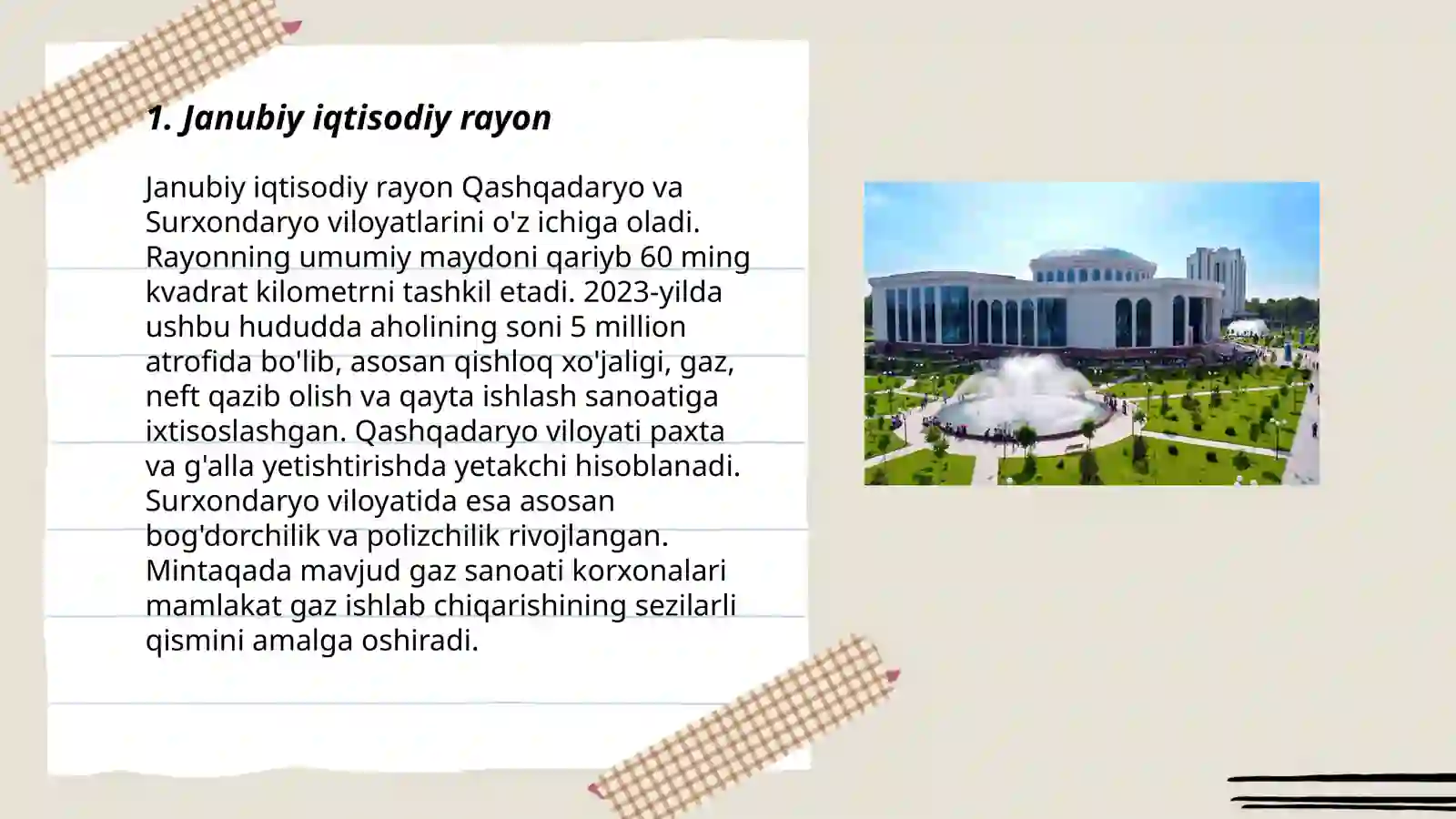 Qirģizistonning iqtisodiy rayonlari 3