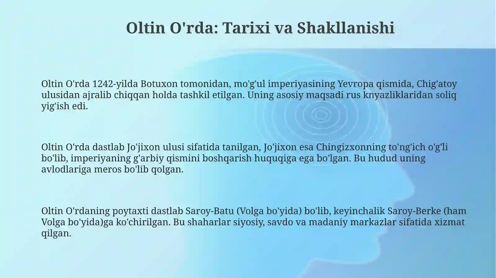 Oltin Oʻrda xonligi 3