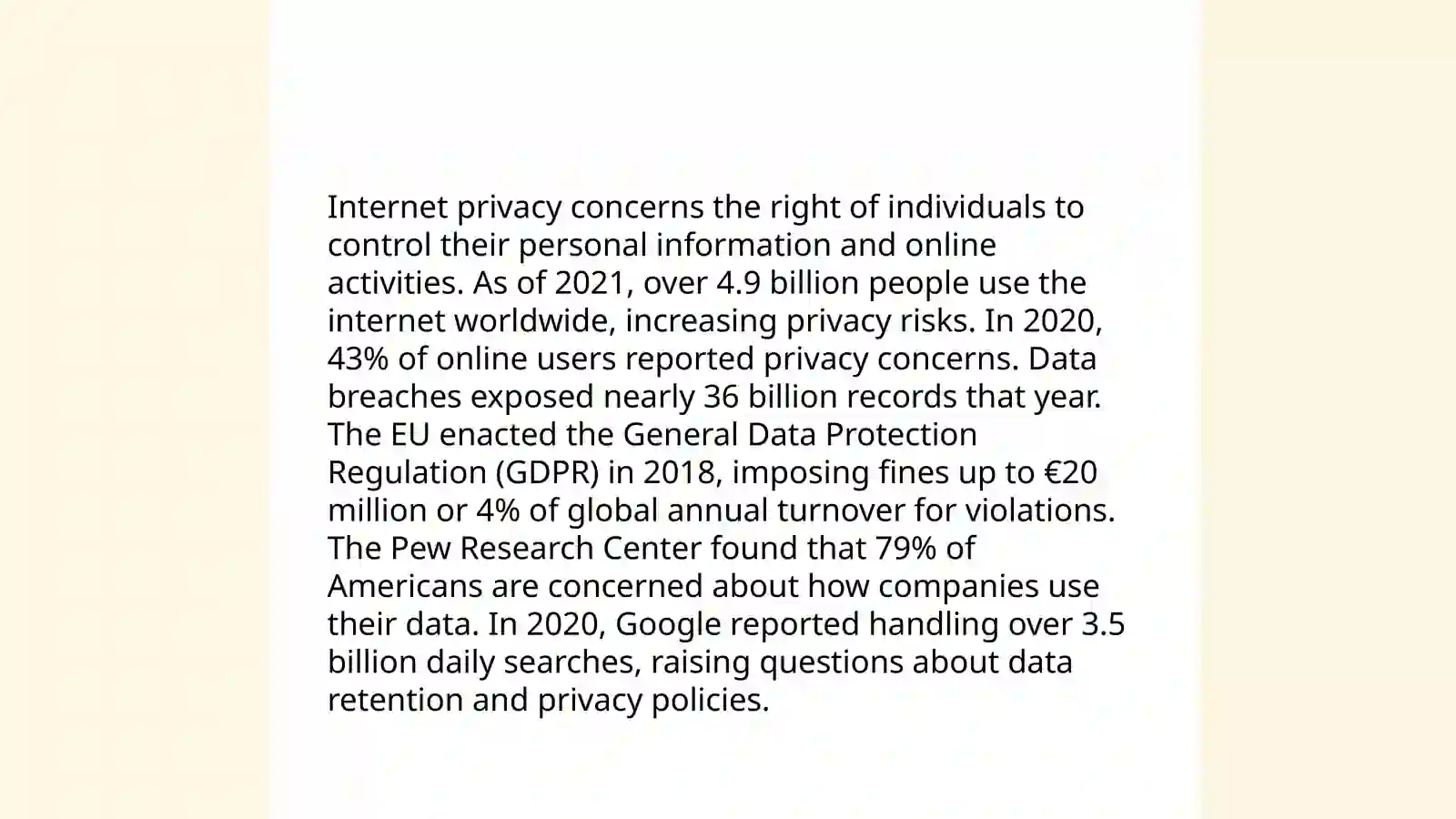 Internet texts 3