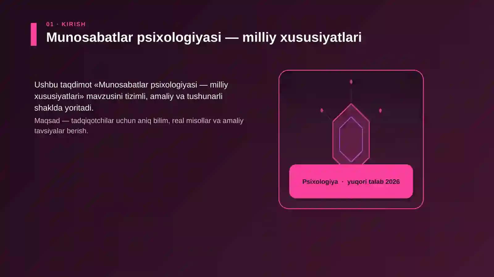 Munosabatlar psixologiyasi — milliy xususiyatlari 3