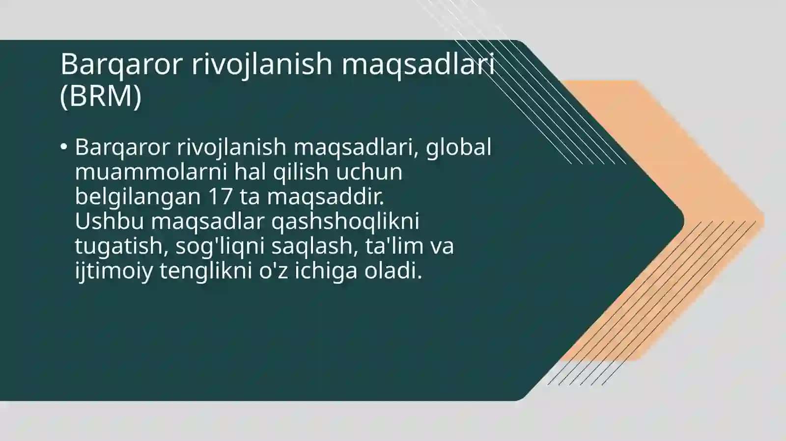 Barqaror rivojlanish maqsadlari va akfa ishlab chiqarish korxonasi 3