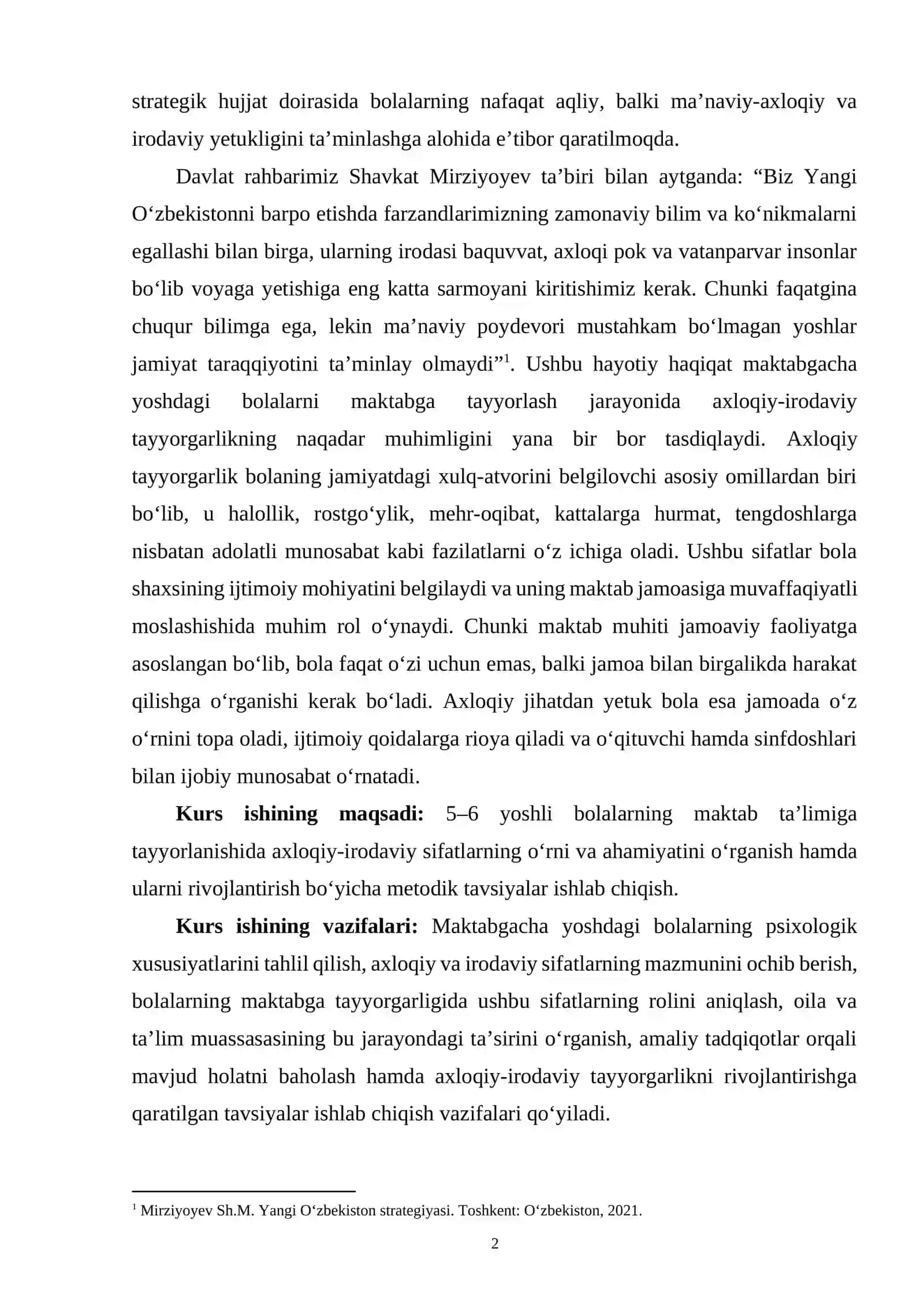 Maktabgacha 5-6 yoshli bolalarning maktab ta’limiga yetukligida axloqiy-irodaviy tayyorligining ahamiyati 3