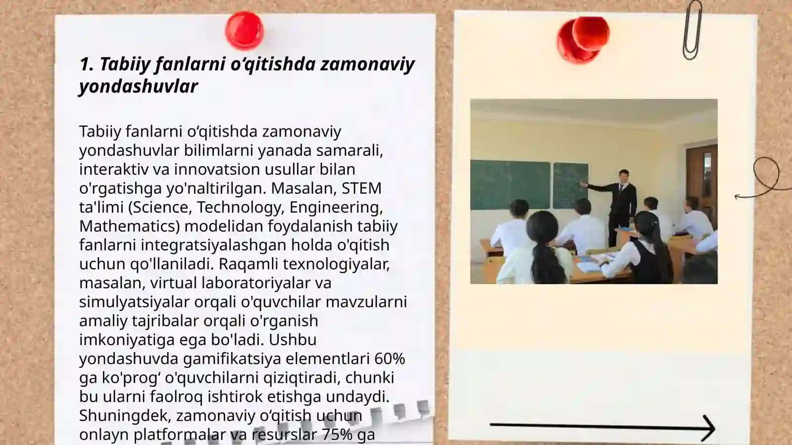 Tabiiy fanlar nazariyasi va metodikasi fanini o‘qitish mexanizmi 3