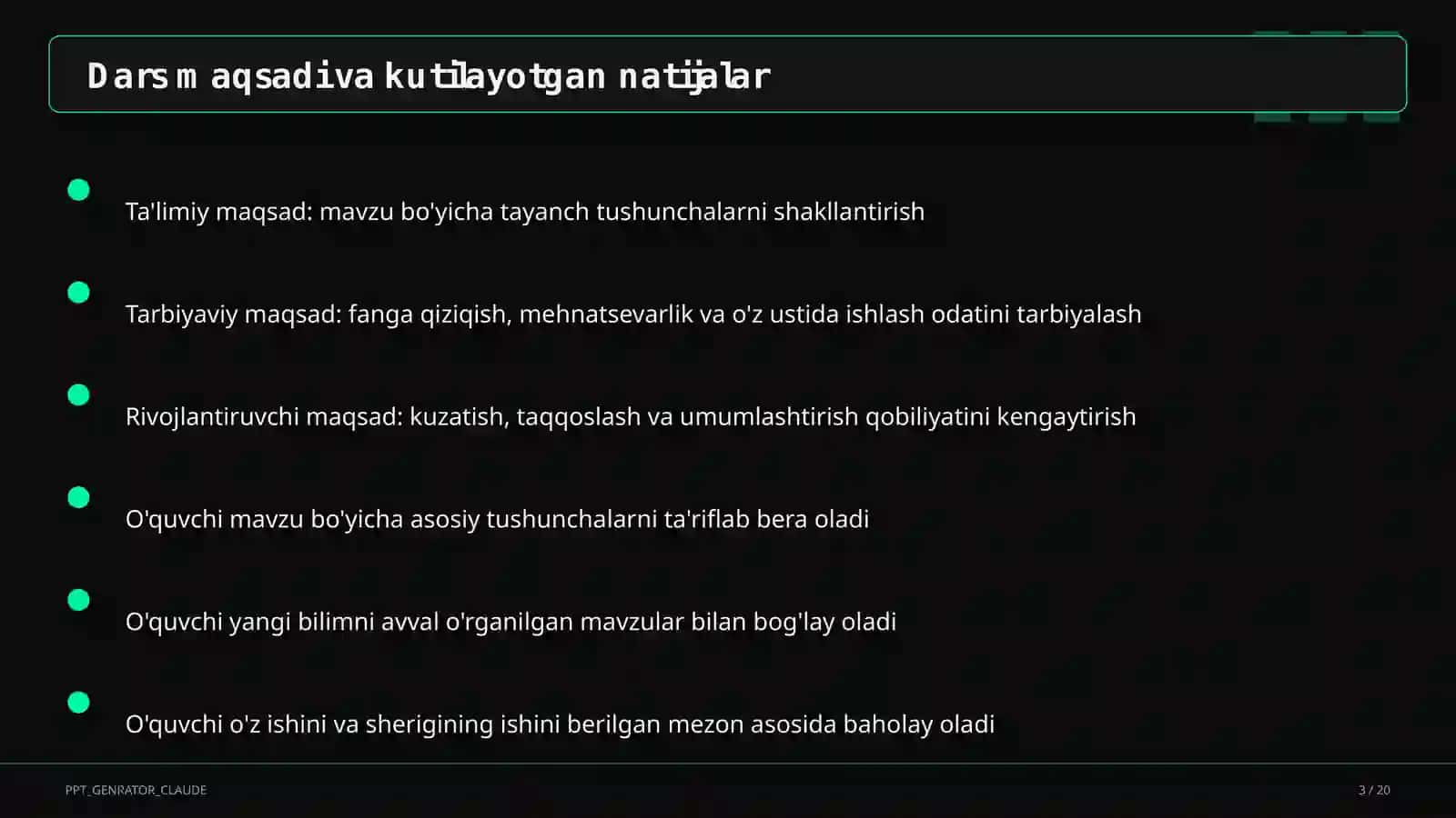 Insho yozish metodikasi: esse va maqola (11-sinf) 3