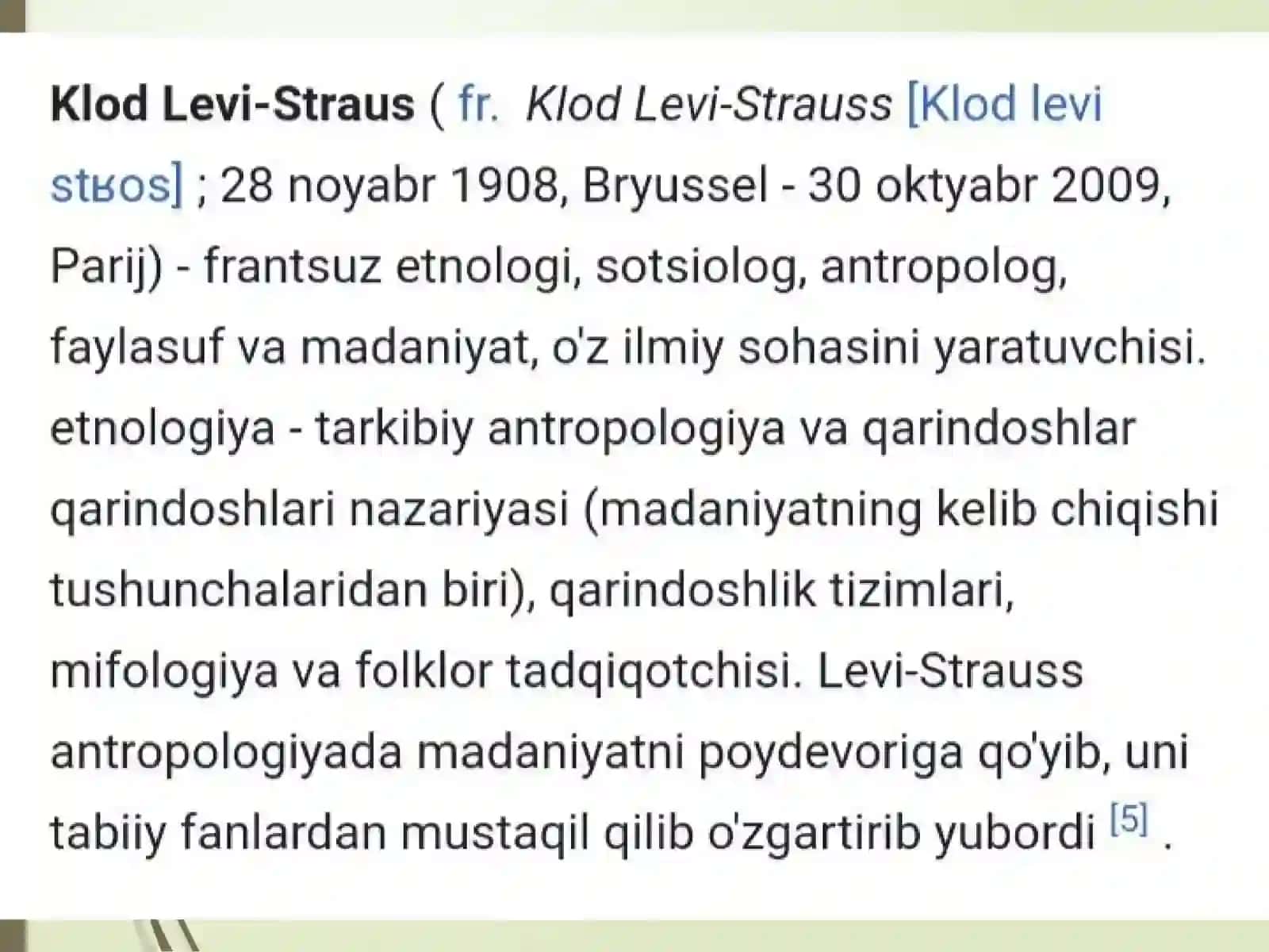 KLODLEVI-STRAUS 3