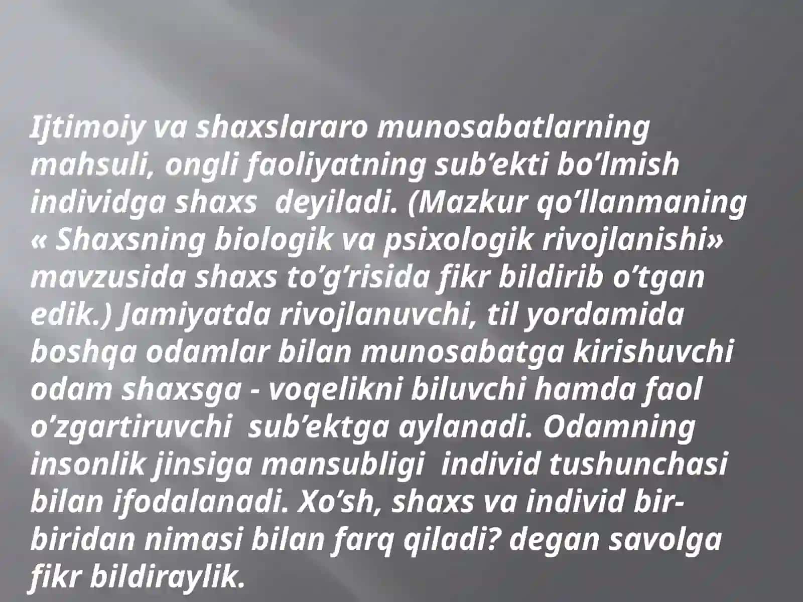O’quvchilar jamoasi axliy pedagogik jarayonning asosiy shakli sifatida 3