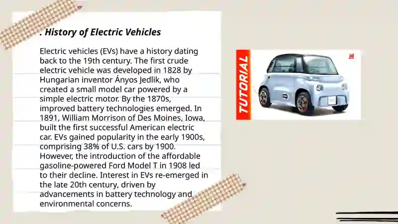 Electric automobiles 3