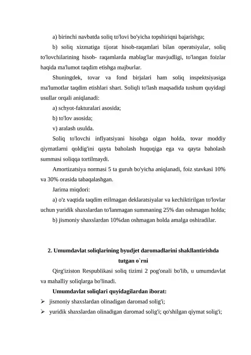 Qirg'iziston soliq tizimi 3