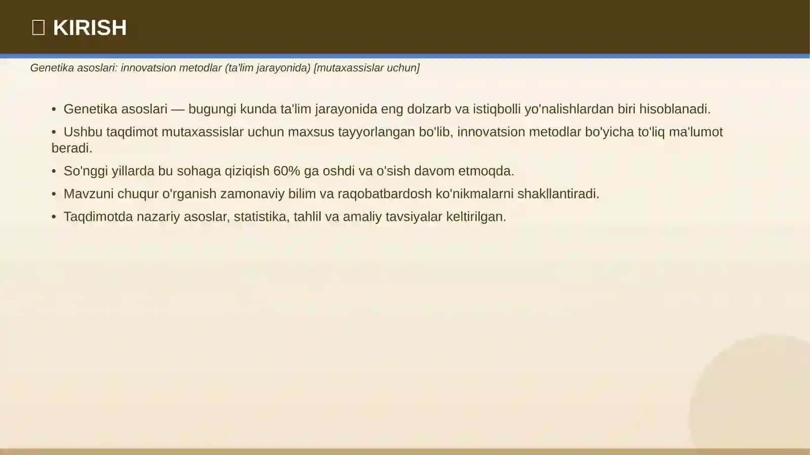 GENETIKA ASOSLARI 3