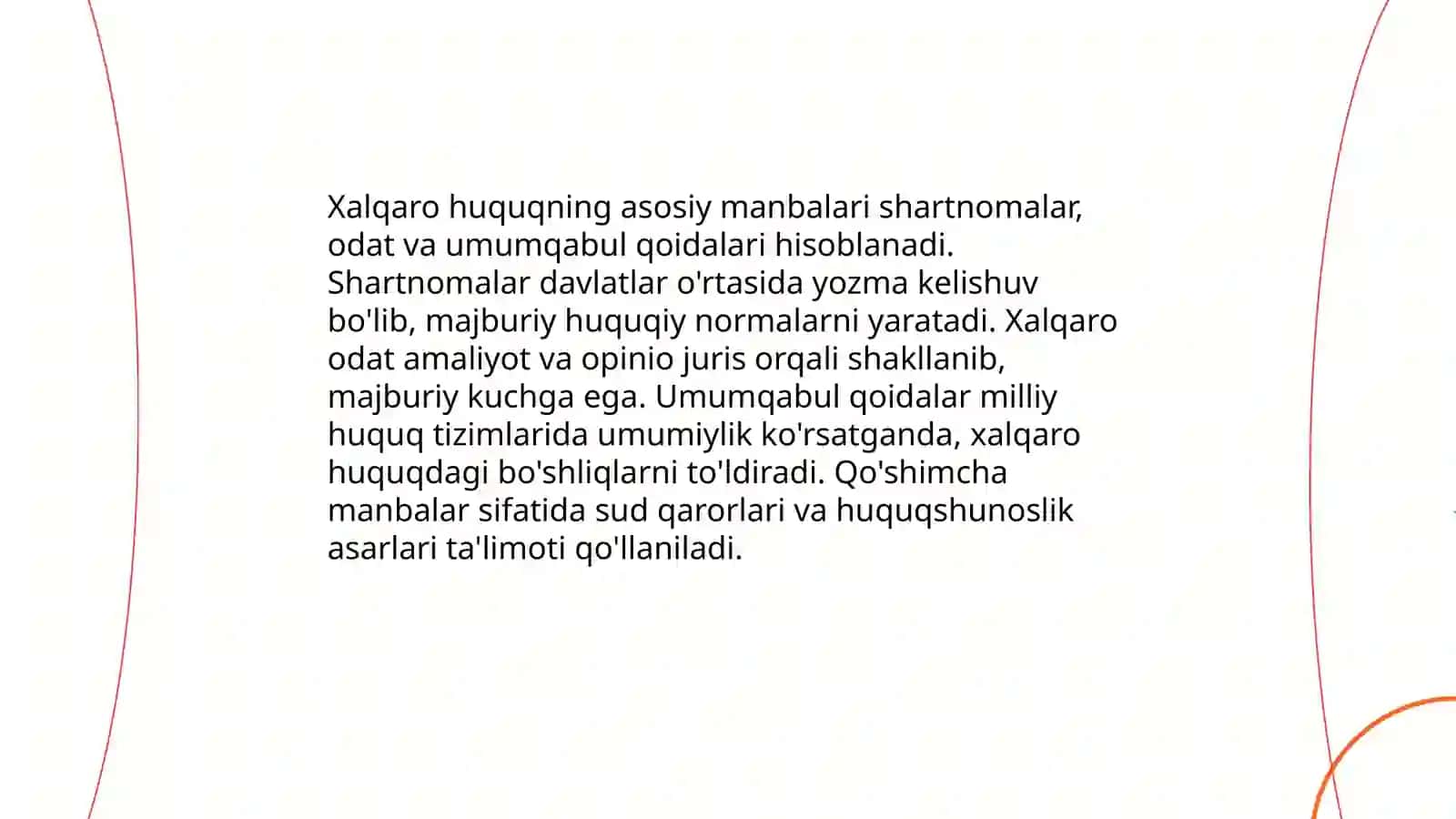 Xalqaro huquq tizimi 3