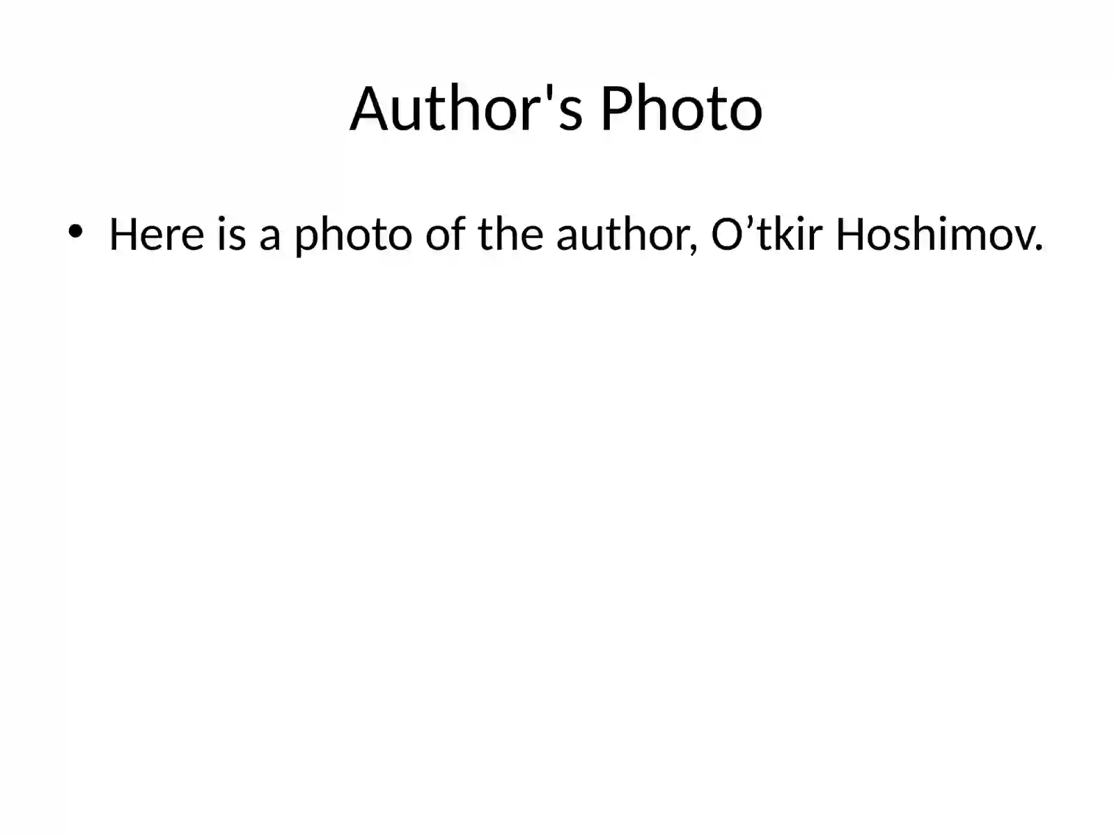 My Favorite Book: “Dunyoning Ishlari” 3
