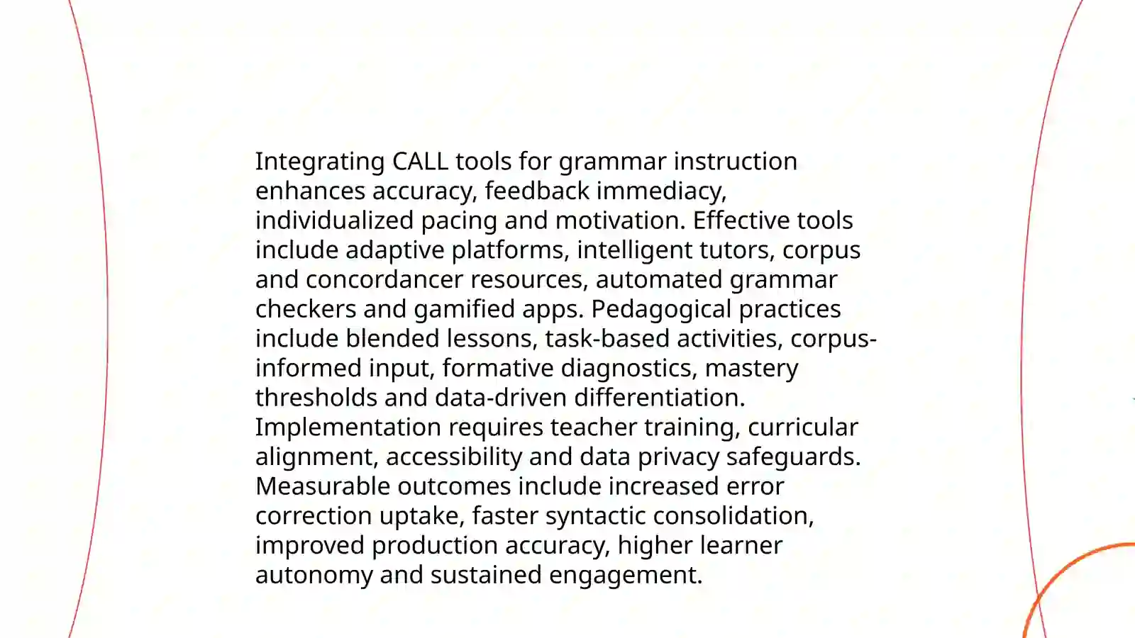 Application of Pedagogical Technologies and Innovative Teaching in Teaching Foreign Language Grammar 3