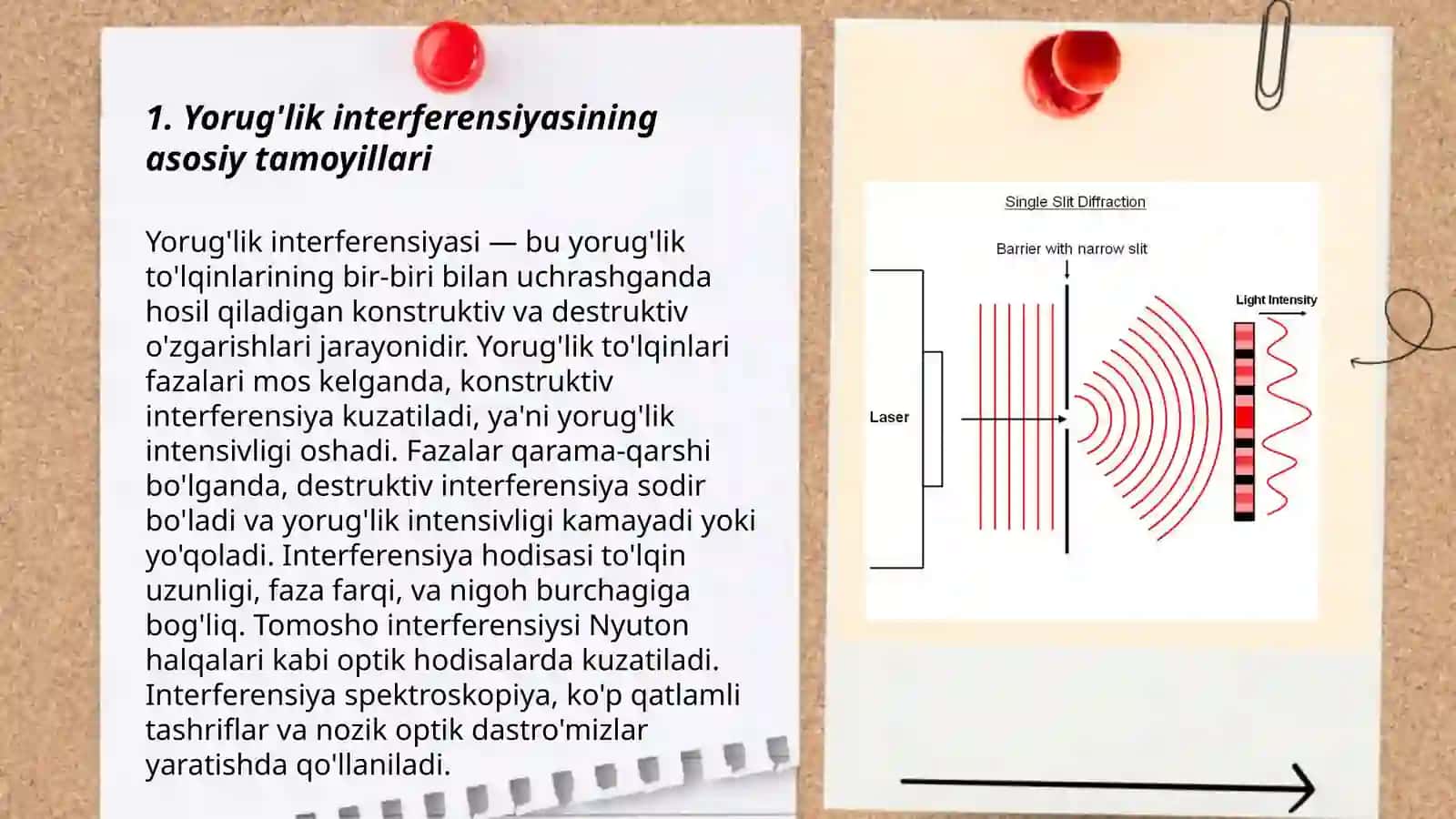 Yorug'lik interferensiya va difraksiya 3