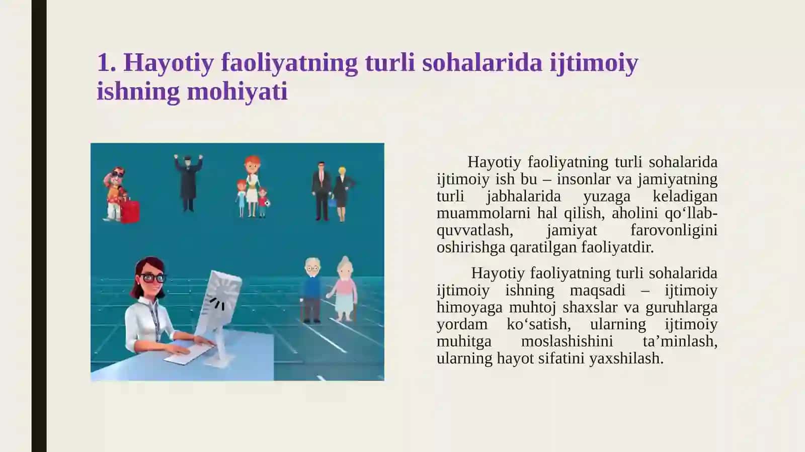 Hayotiy faoliyatning turli sohalarida ijtimoiy ish usullari 3