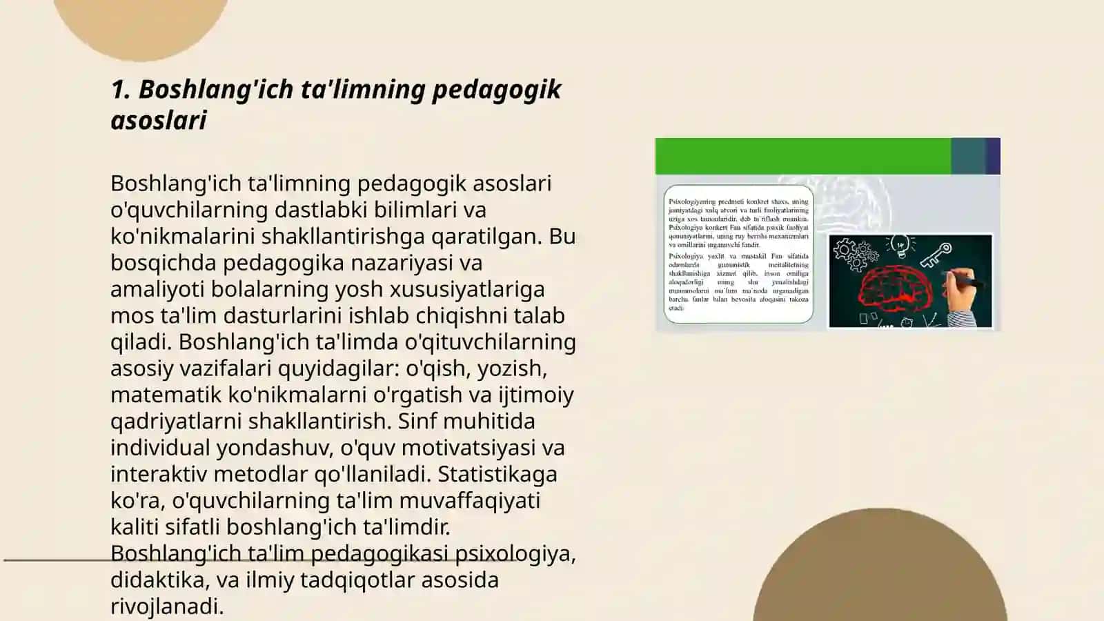 Boshlanĝich ta'lim pedagogikasi fanining predmeti, maqsadi, vazifasi, ilmiy tadqiqot metodlari 3