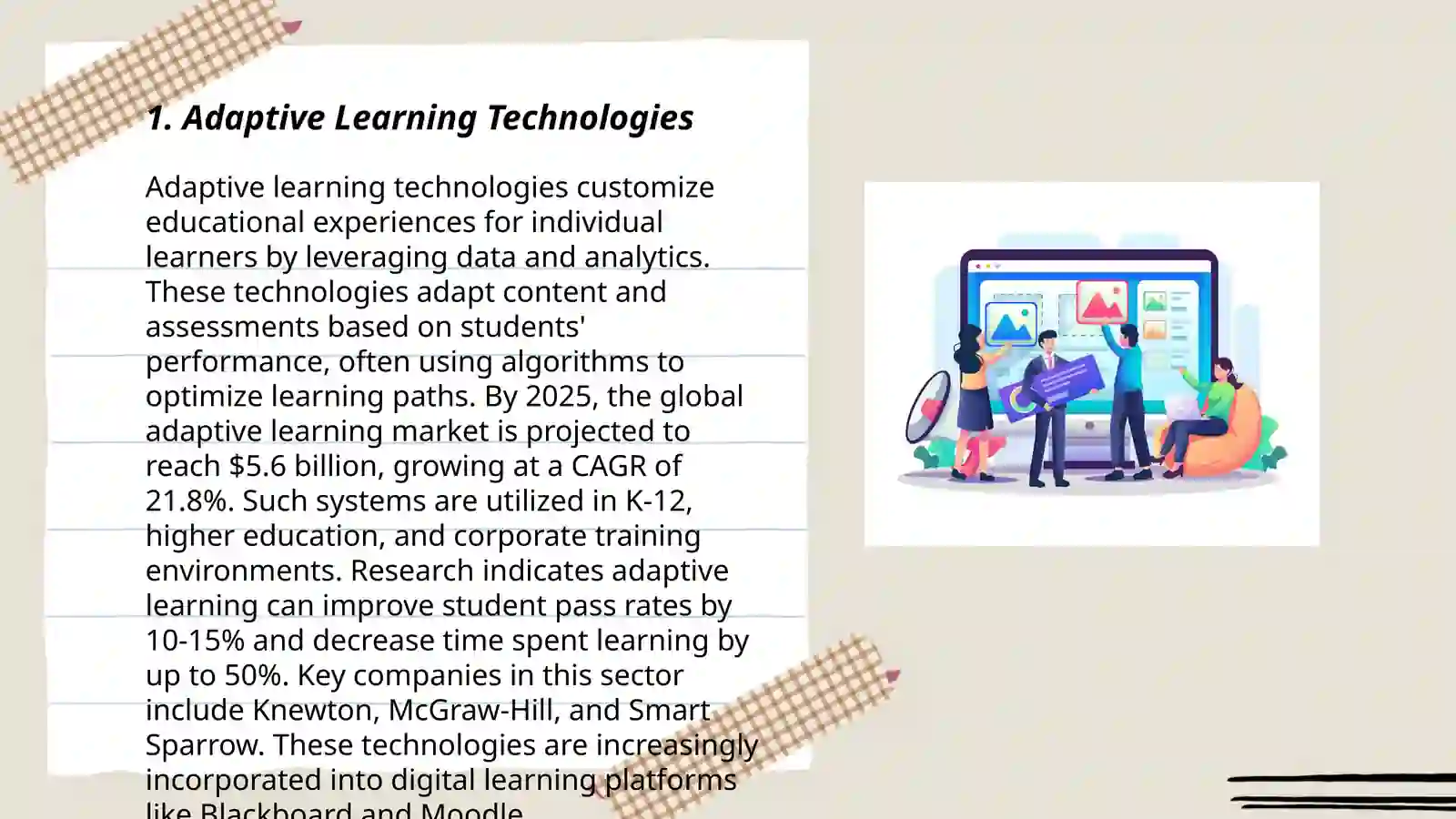 Adaptive Learning Technologies 3