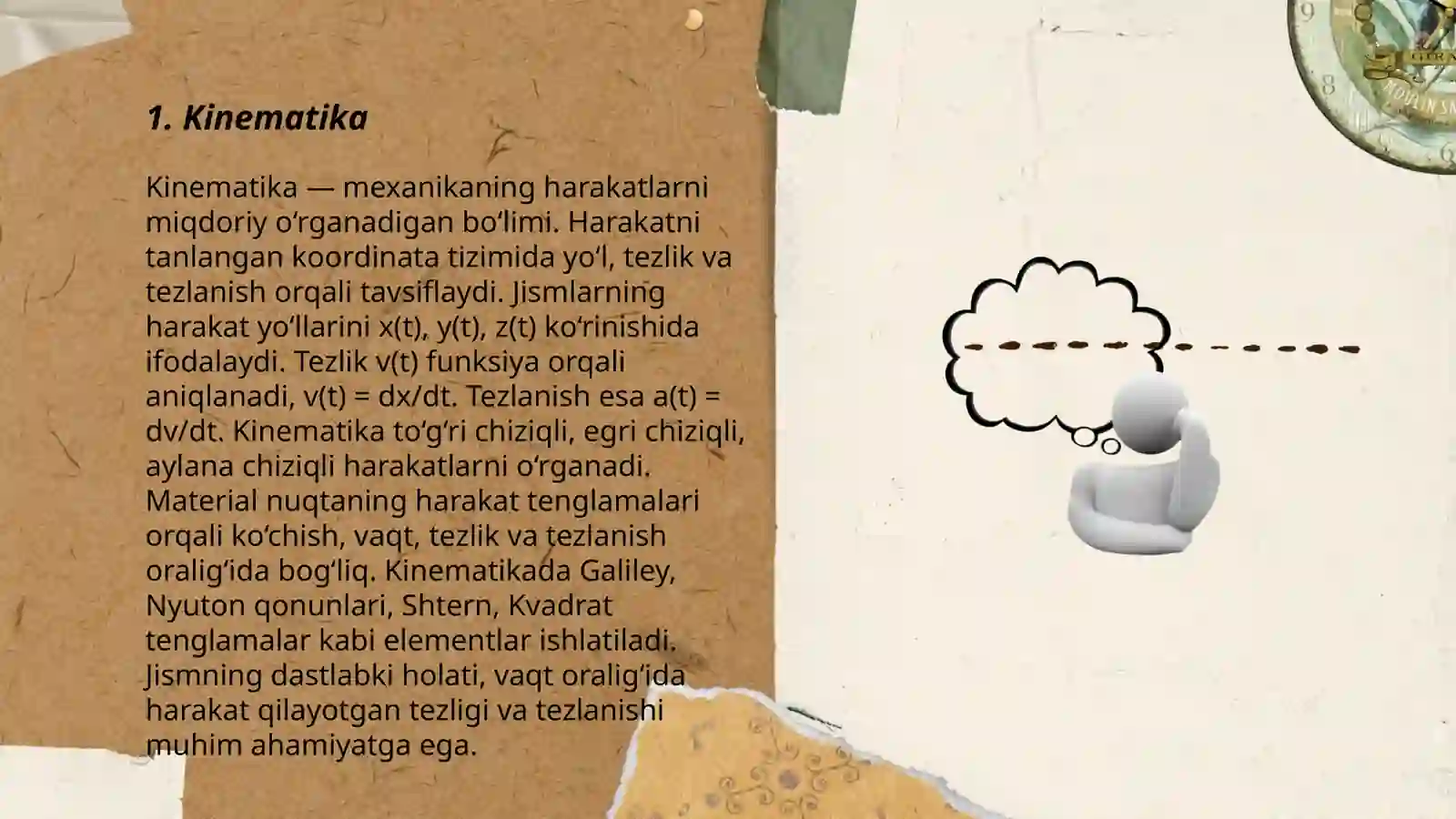 Kinematika 3