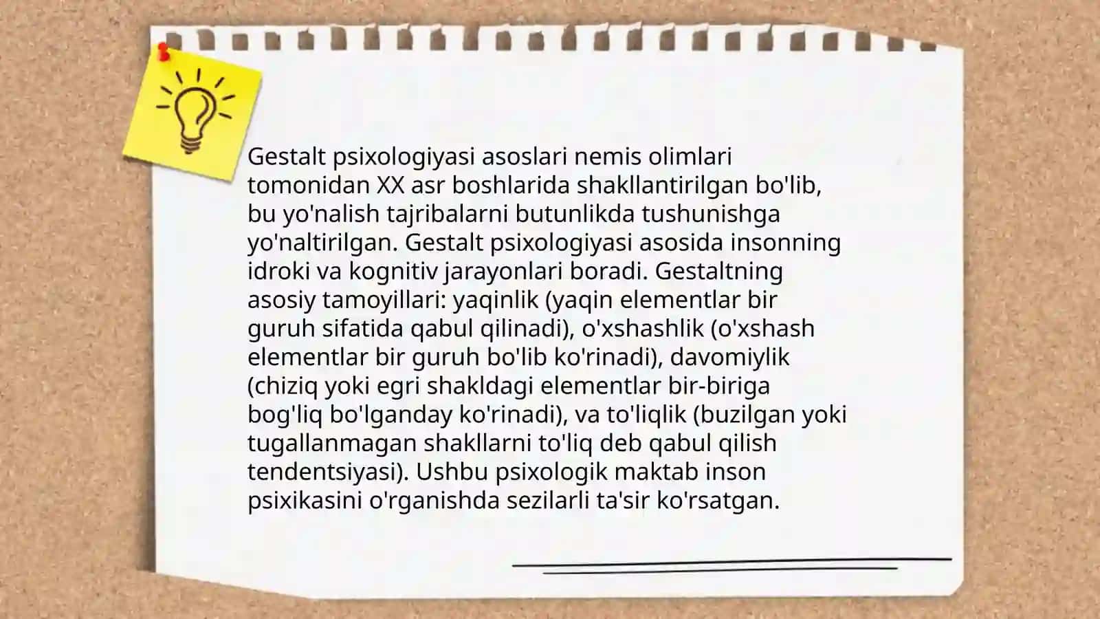 Geshtalt yamoyondalari tomonidan hayvonlar psixikasini órganilishi 3