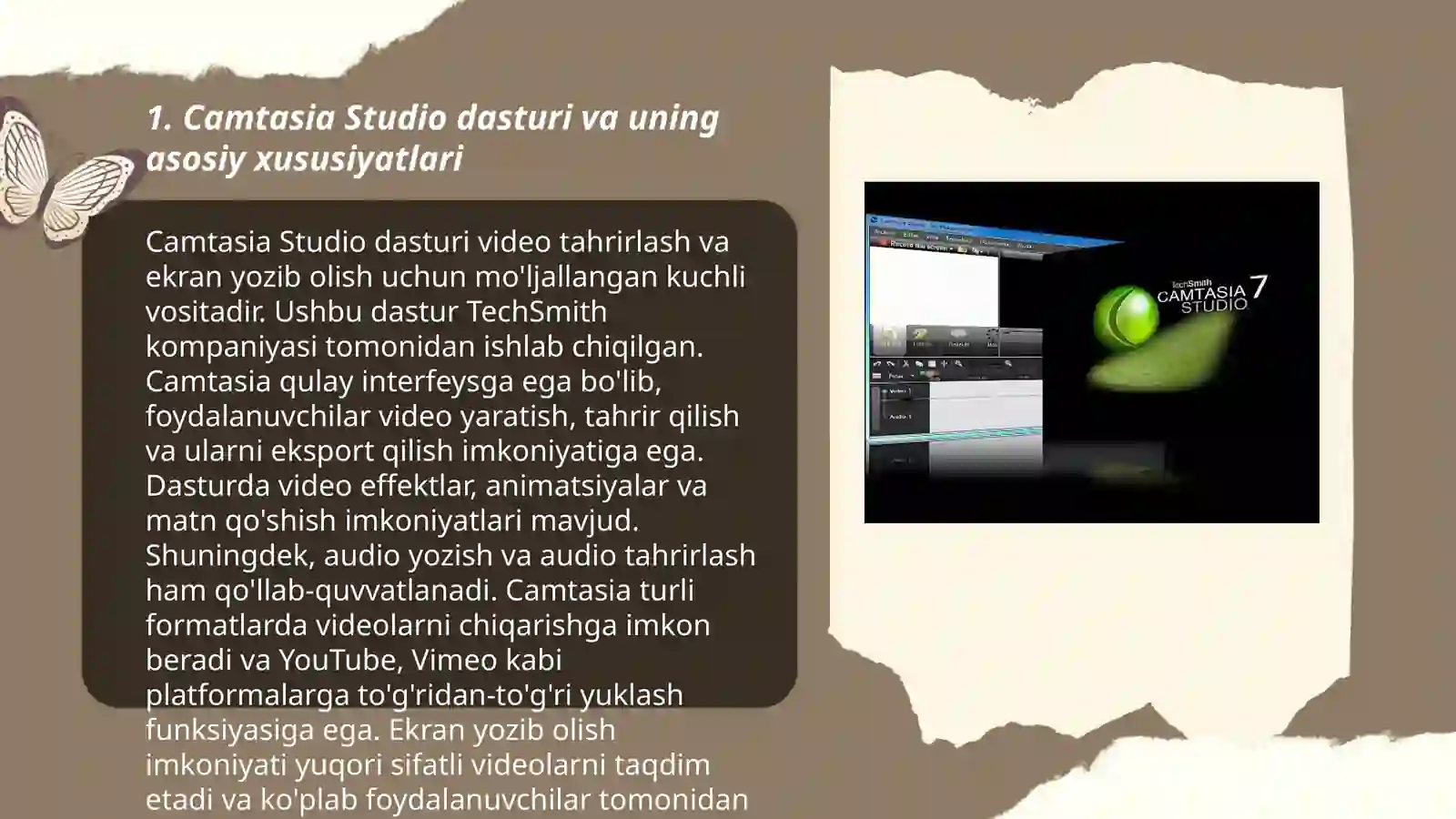 Camtasia Studio 3