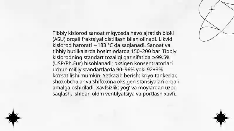 Tibbiy kislorod 3
