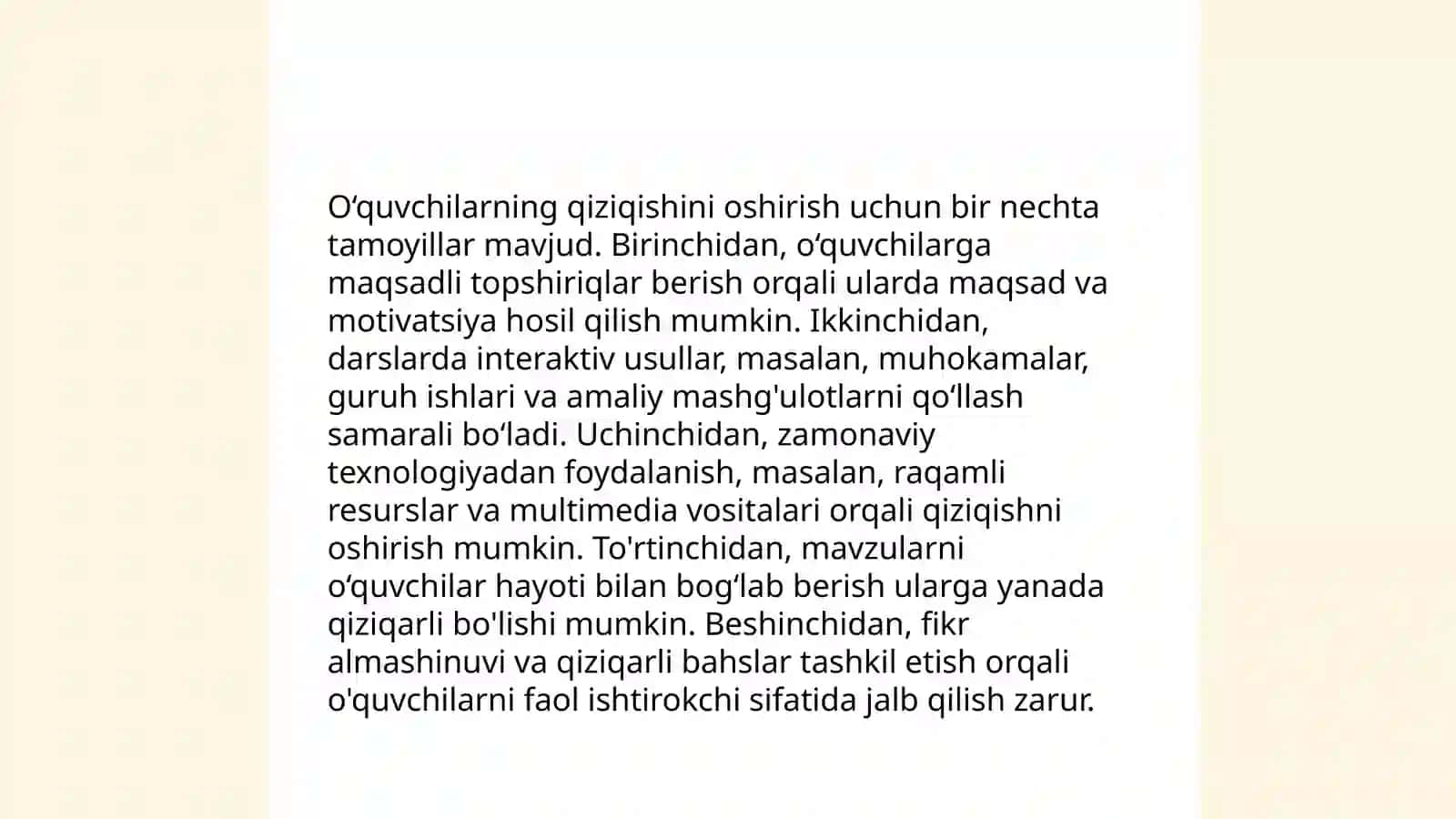 Boshlang'ich ta'lim tabiiy fanlarni o'qitishning didaktik tamoyillarini o'rganish va tahlil qilish 3