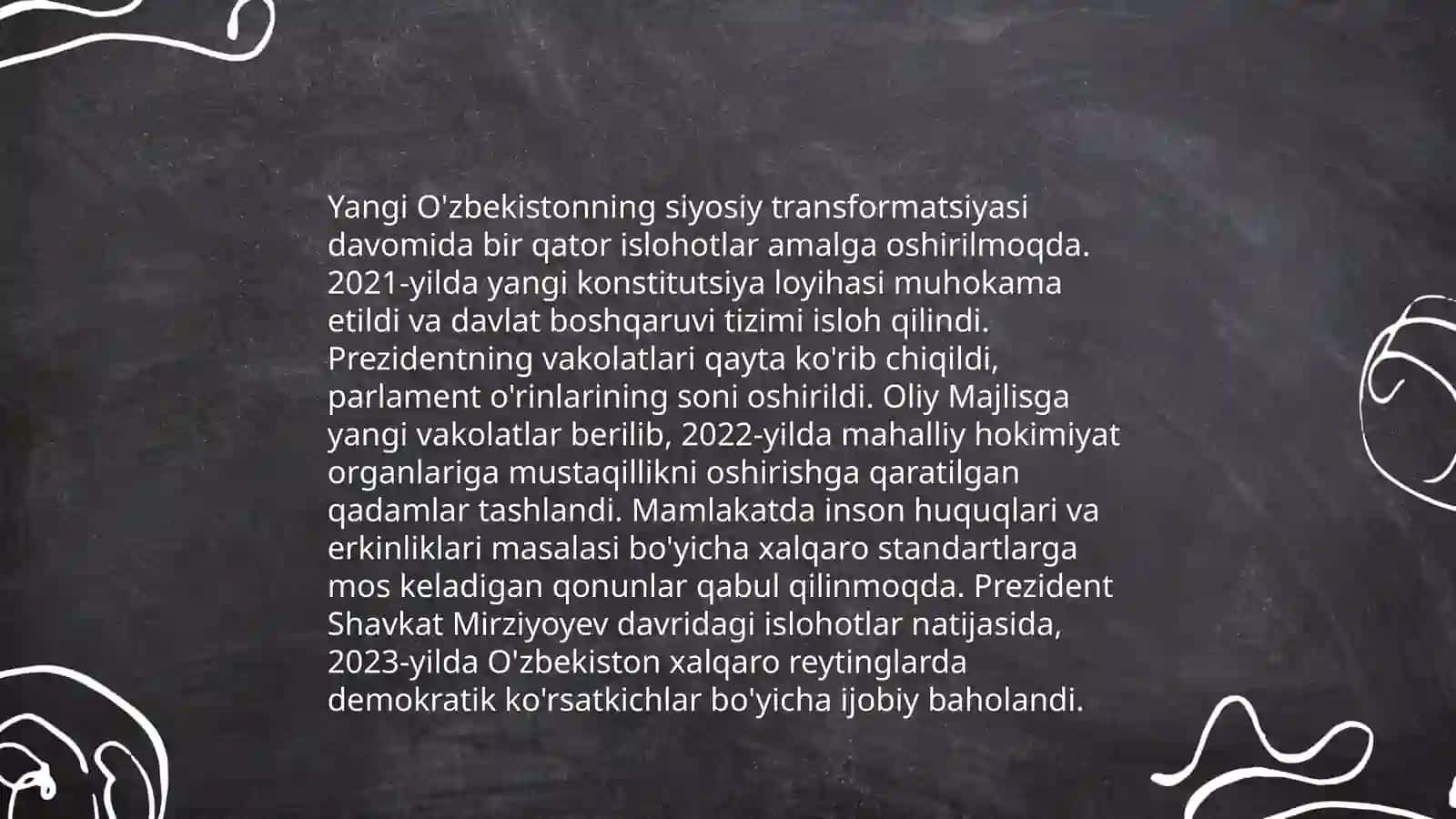 Yangi O'zbekistonda xalqchil va insonparvar davlat qurishning ijtimoiy siyosiy ahamiyati 3