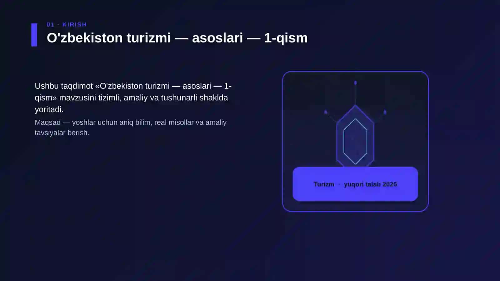 O'zbekiston turizmi — asoslari — 1-qism 3