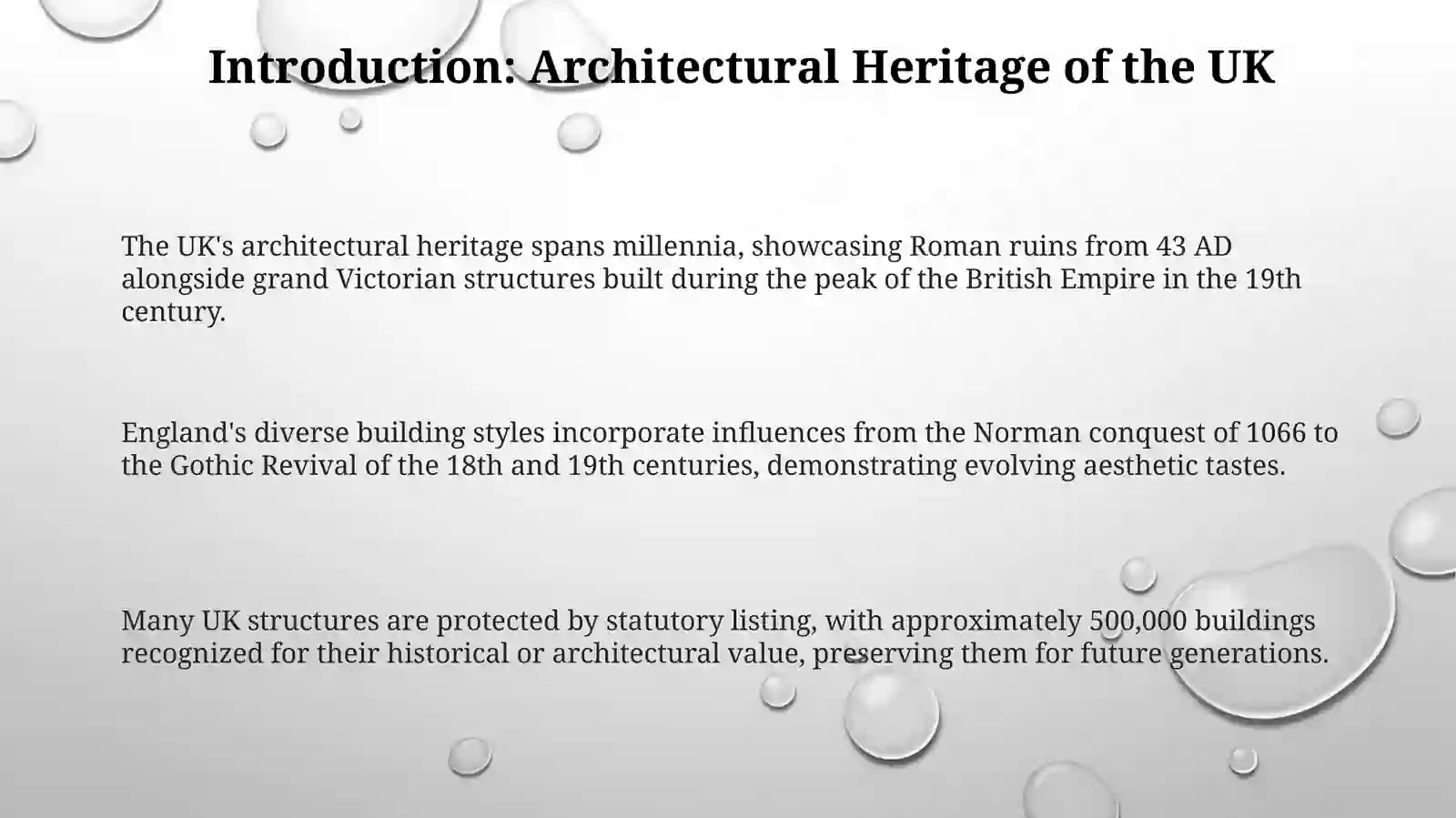 Buildings in the United Kingdom 3