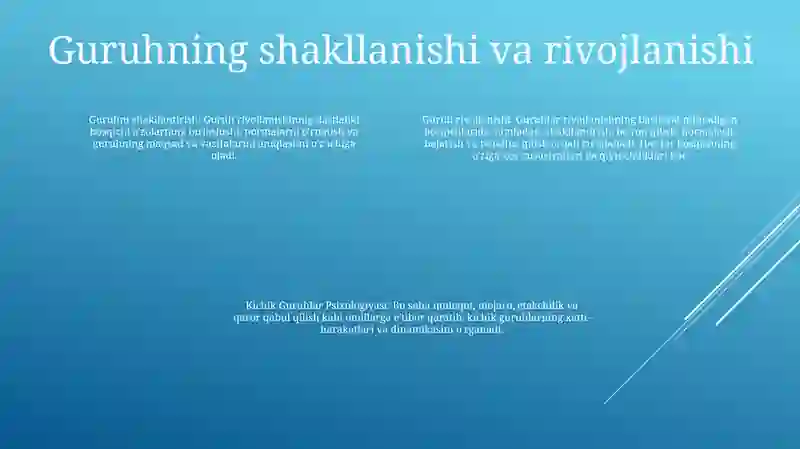 Kichik Guruhlar Psixologiyasi 3