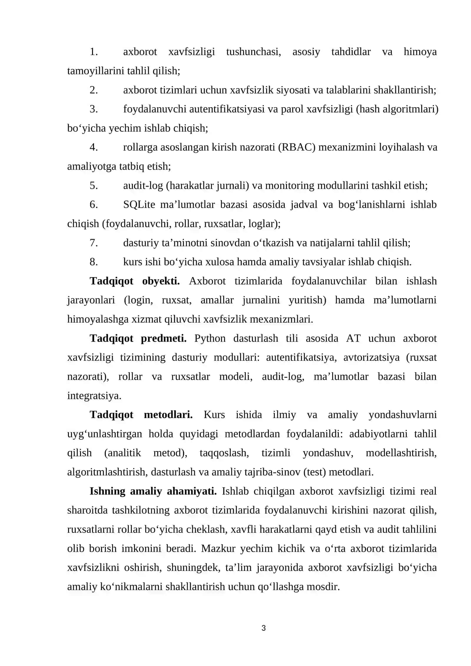 AT uchun axborot xavfsizligi tizimini ishlab chiqish 3
