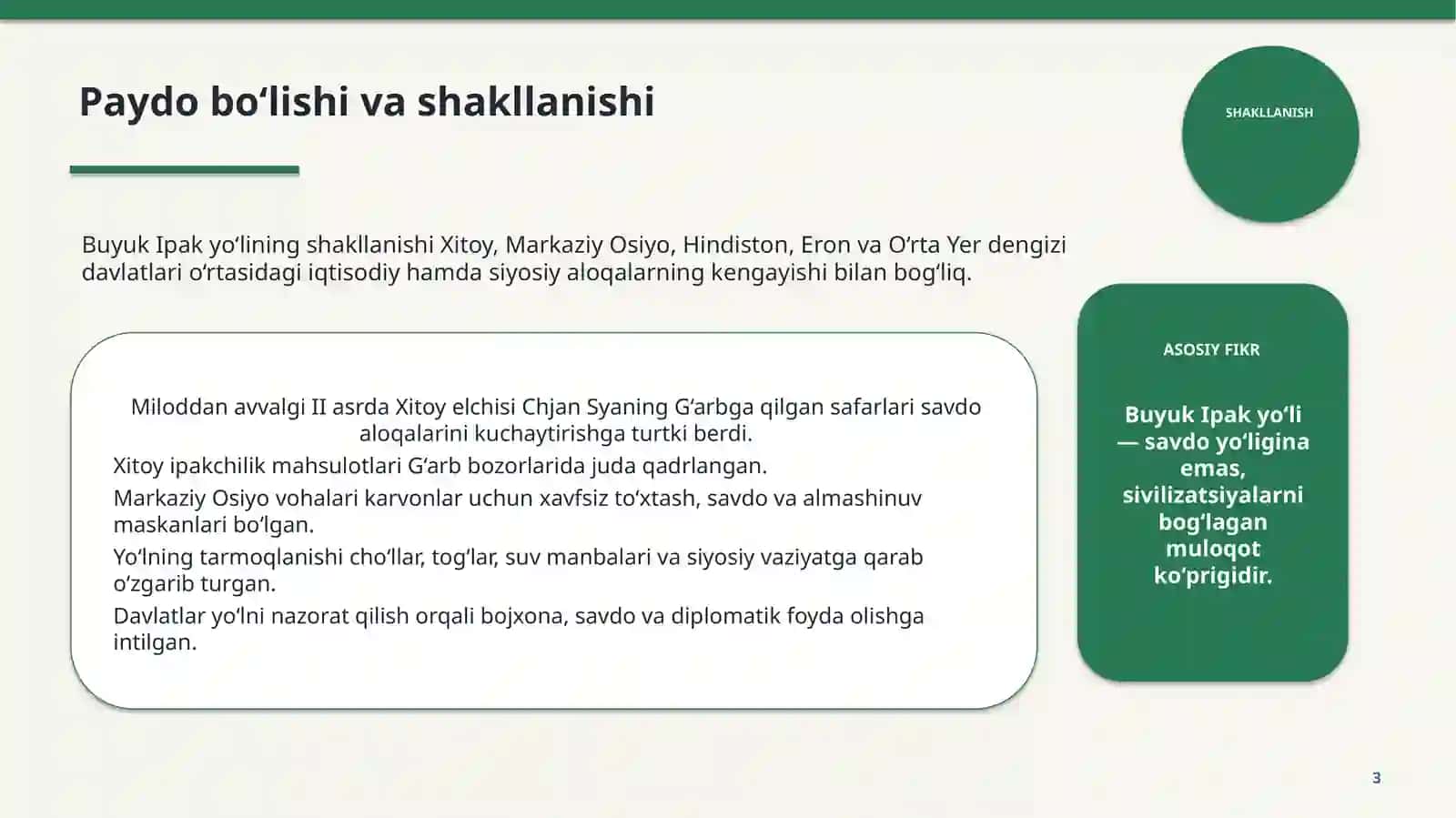 IPAK YO‘LI 3