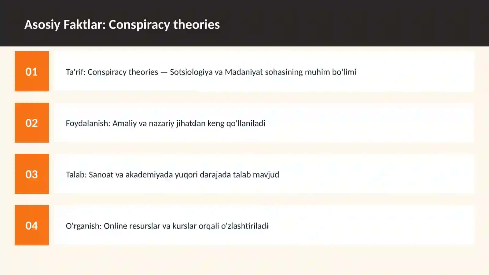 Conspiracy theories 3