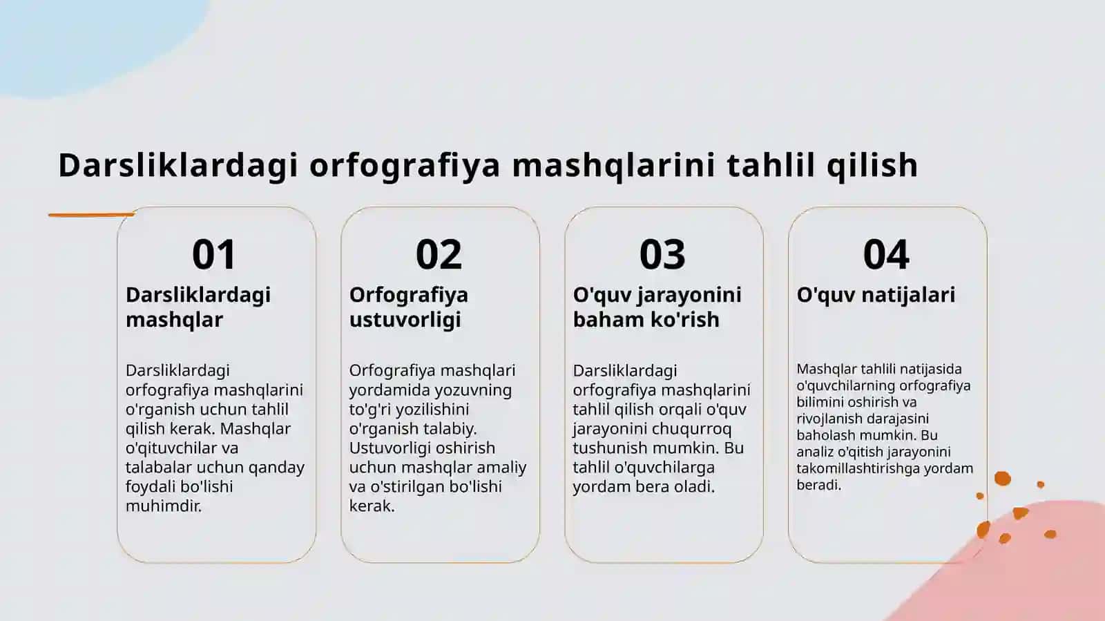 1-4sinf darsliklaridagi orfografiyaga oid mashqlarni tahlil qilish 3